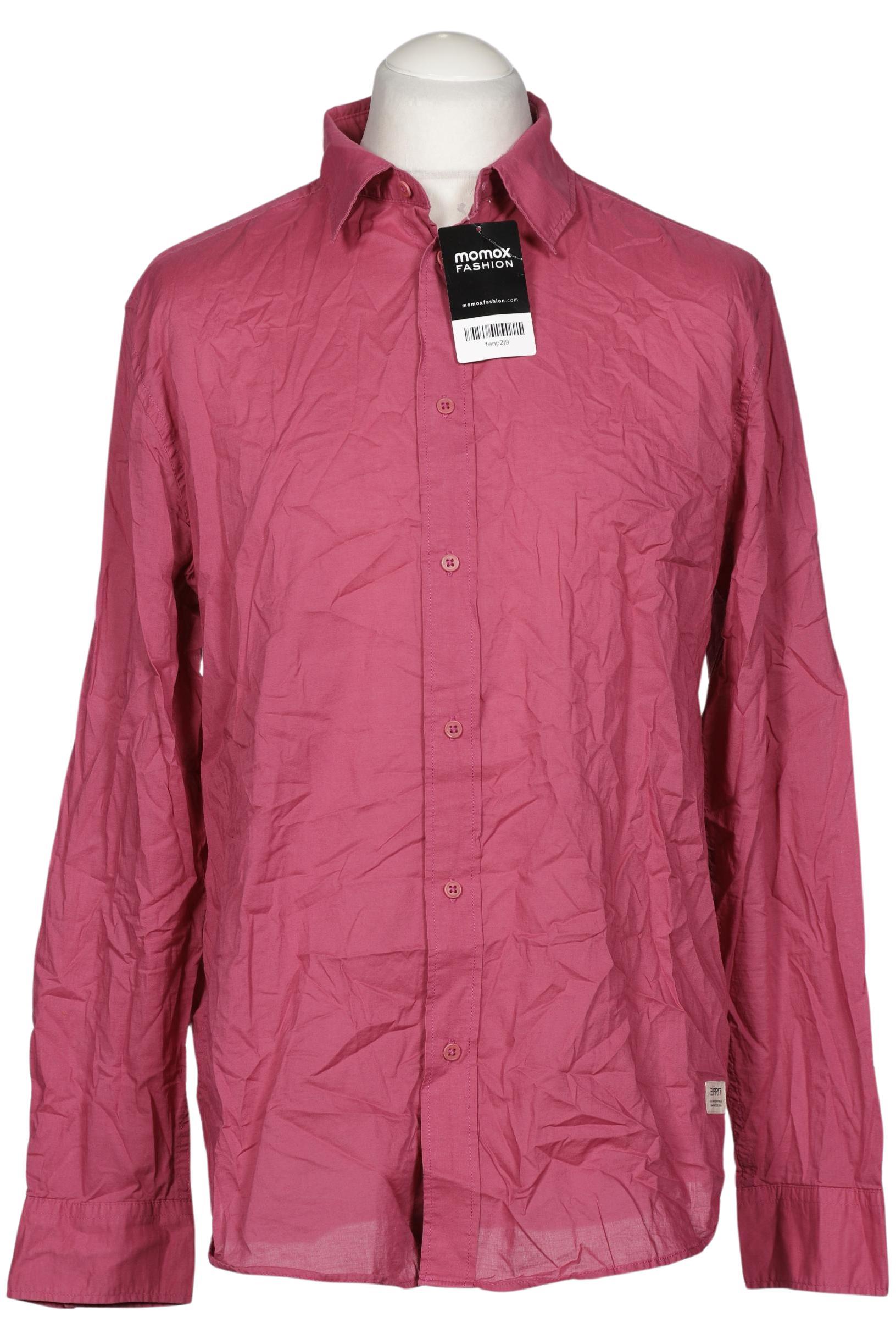

Esprit Herren Hemd, pink, Gr. 52