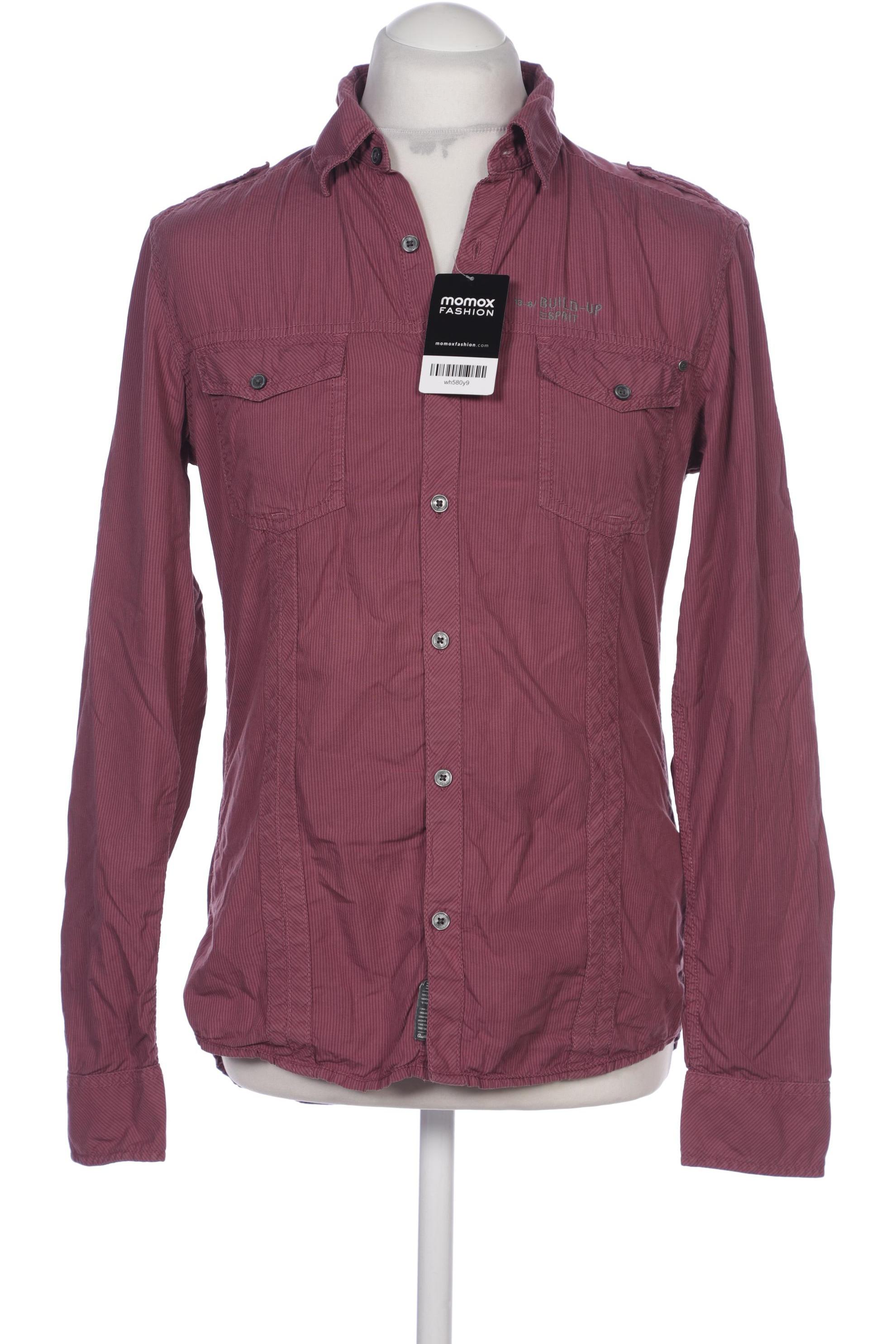 

Esprit Herren Hemd, bordeaux, Gr. 48