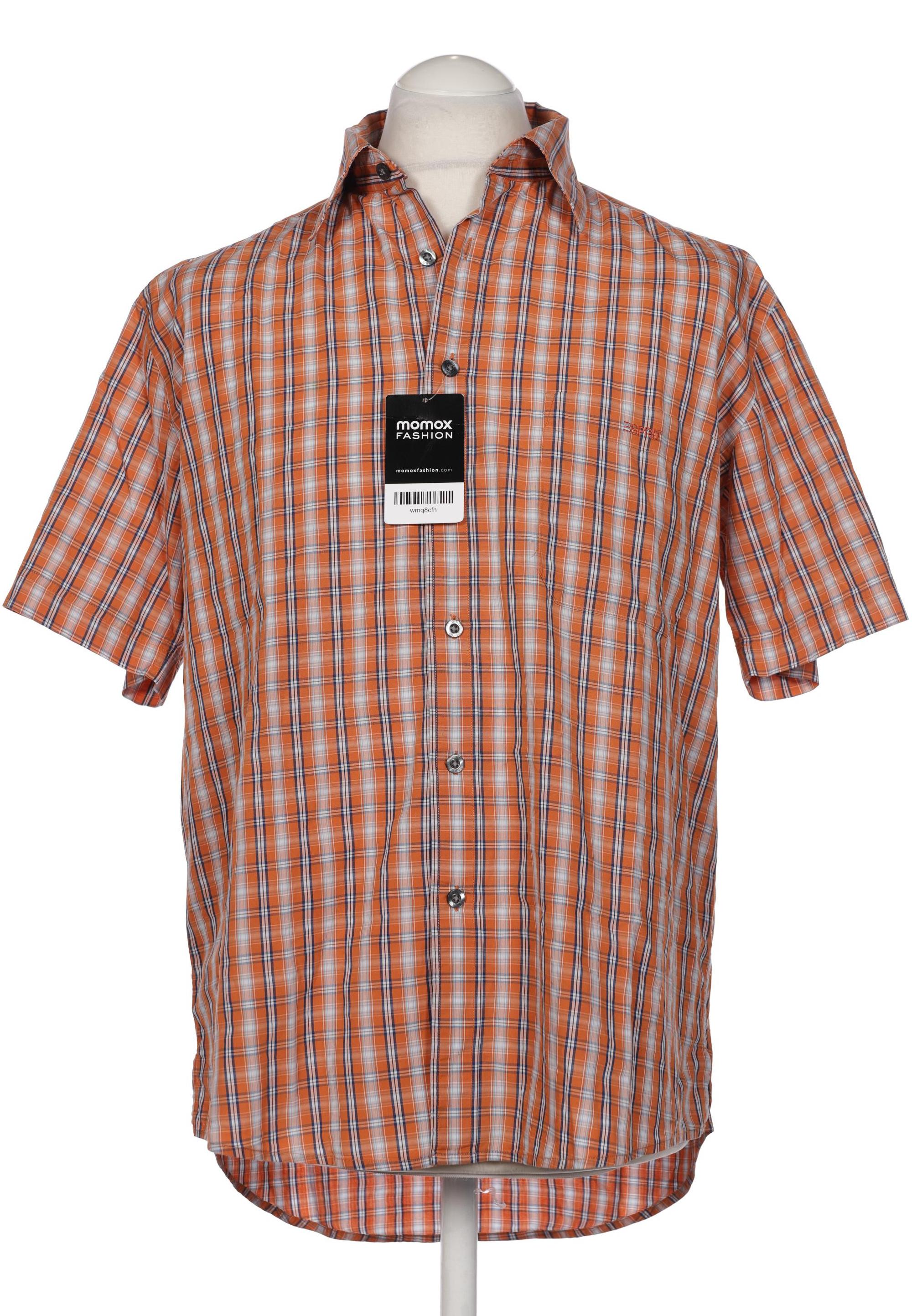 

Esprit Herren Hemd, orange, Gr. 52