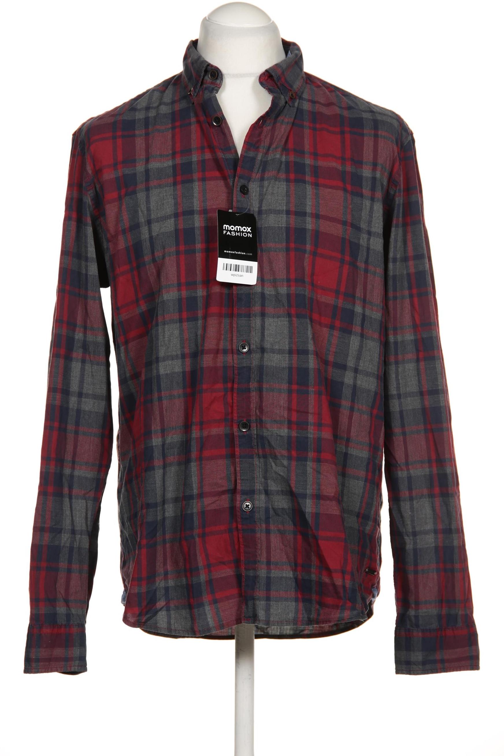 

Esprit Herren Hemd, bordeaux, Gr. 52