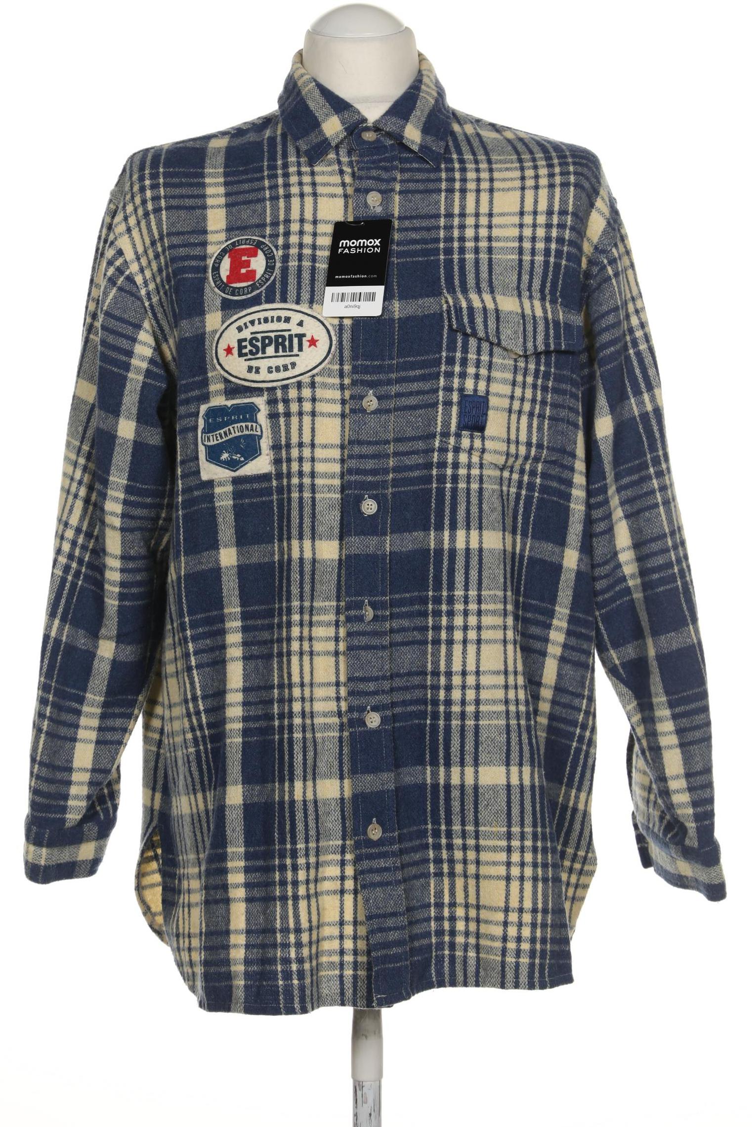 

Esprit Herren Hemd, blau, Gr. 46