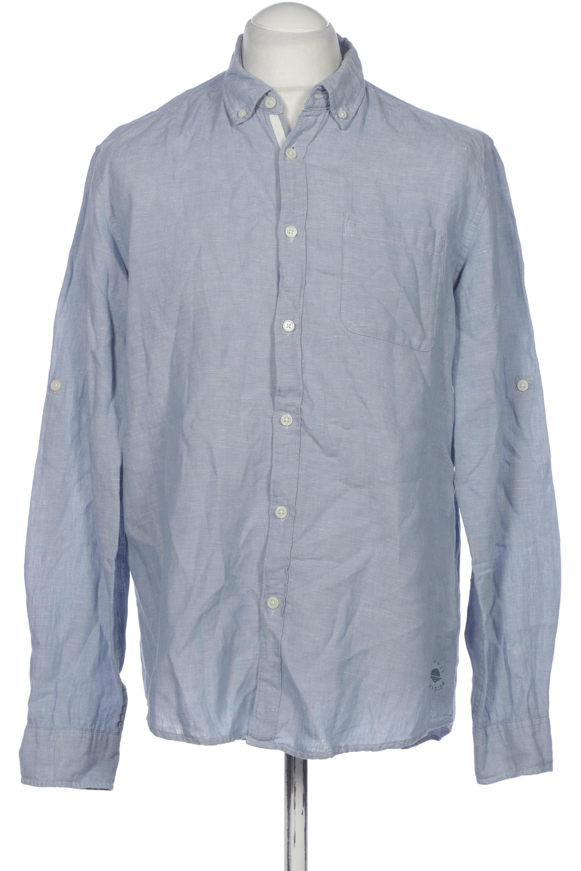 

Esprit Herren Hemd, hellblau, Gr. 52