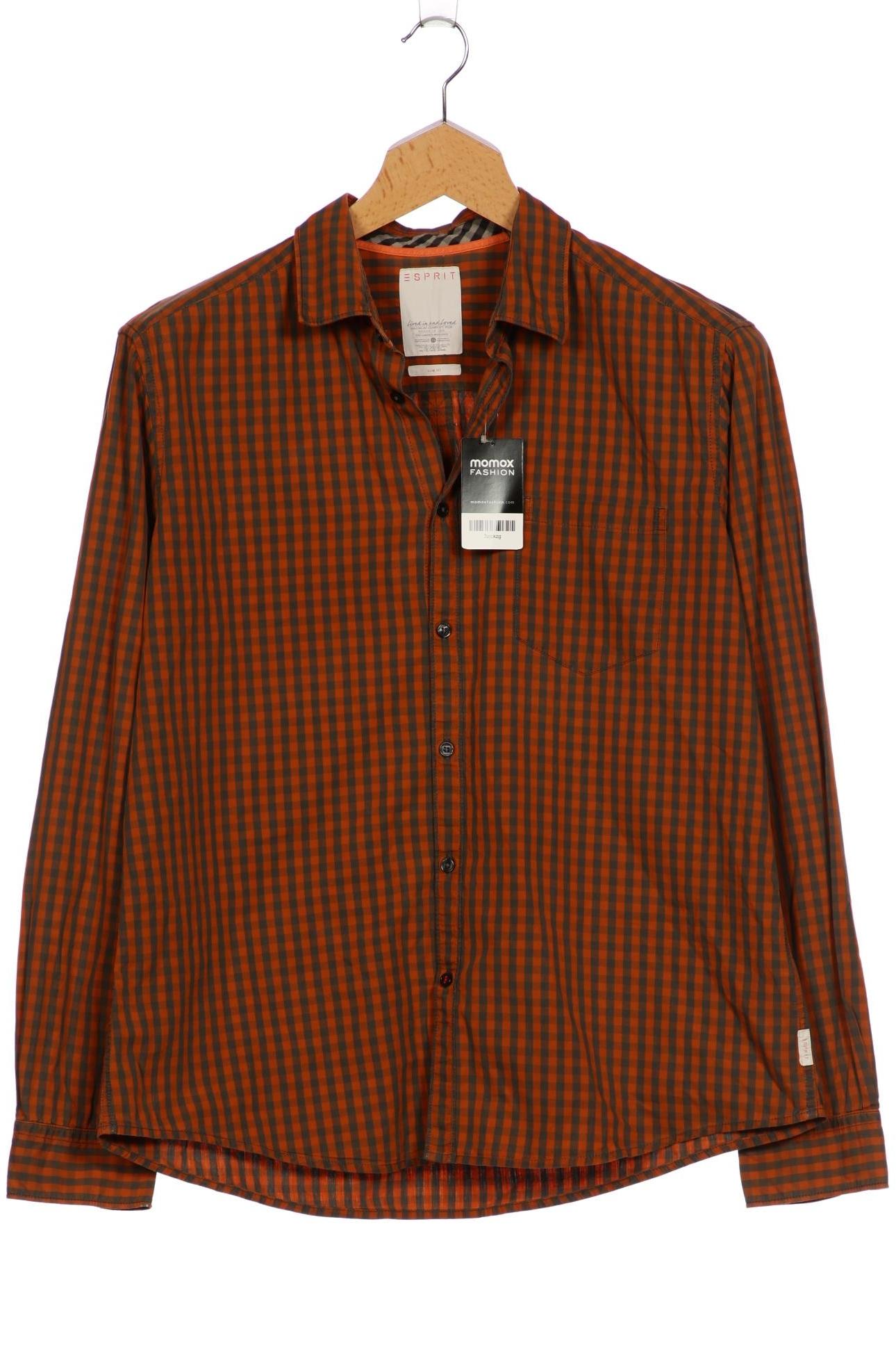 

Esprit Herren Hemd, orange, Gr. 56