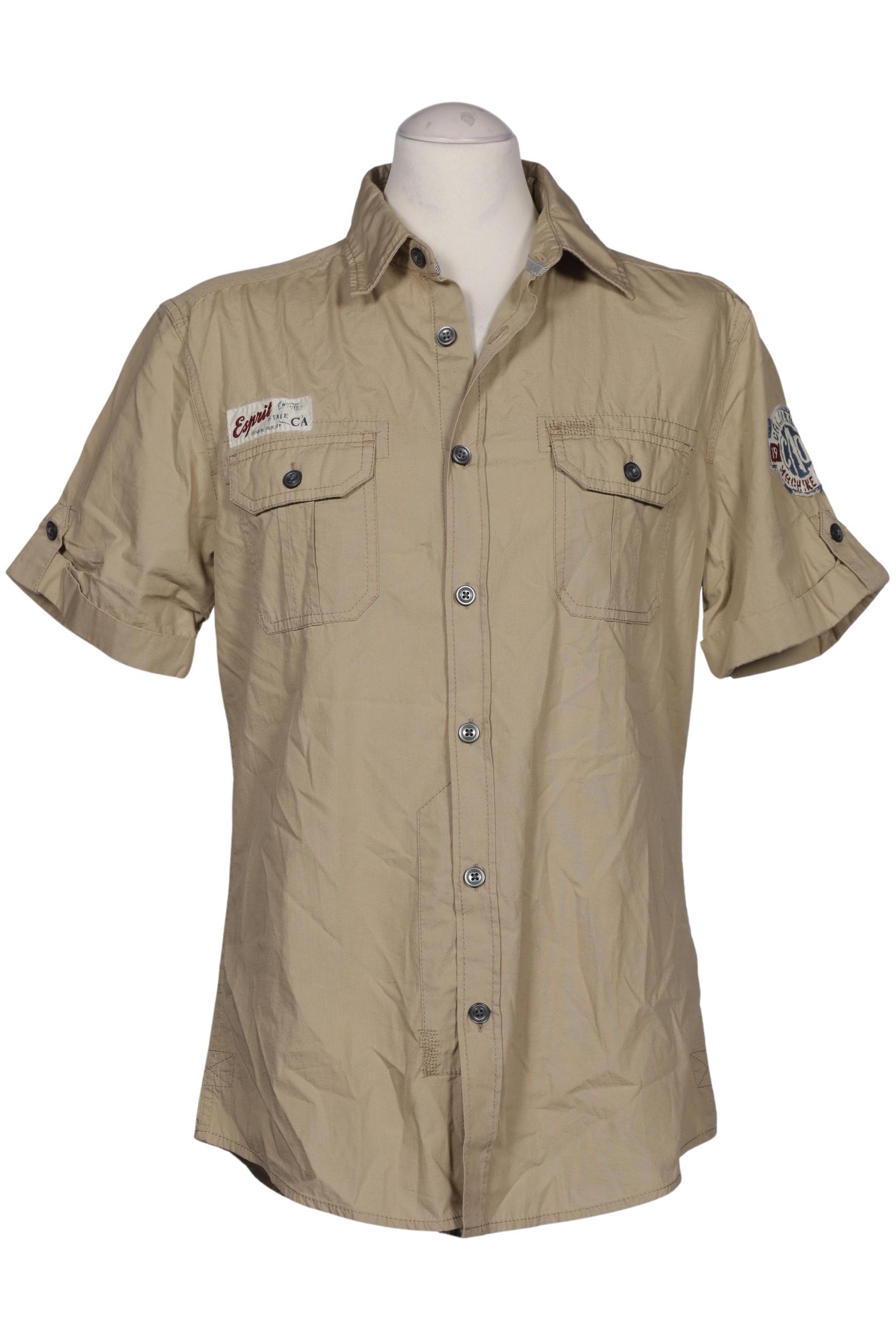 

Esprit Herren Hemd, beige, Gr. 48
