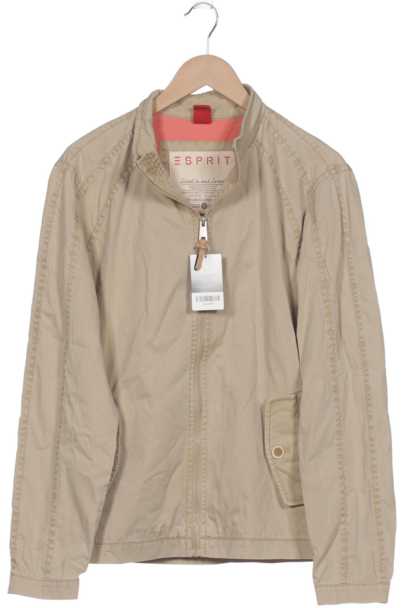 

Esprit Herren Jacke, beige, Gr. 52