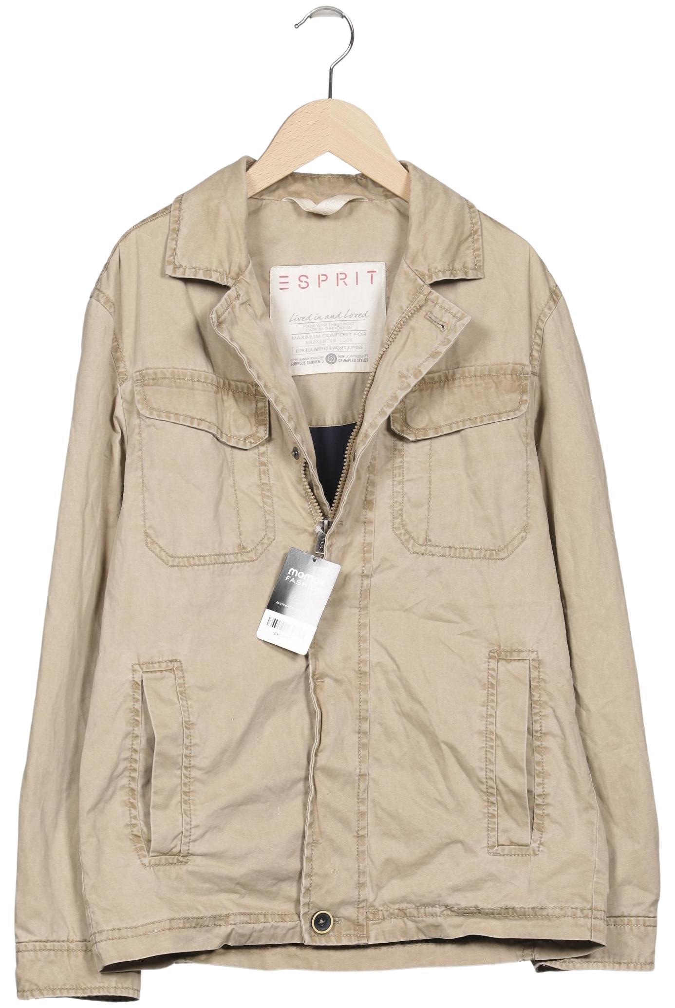 

Esprit Herren Jacke, beige, Gr. 46