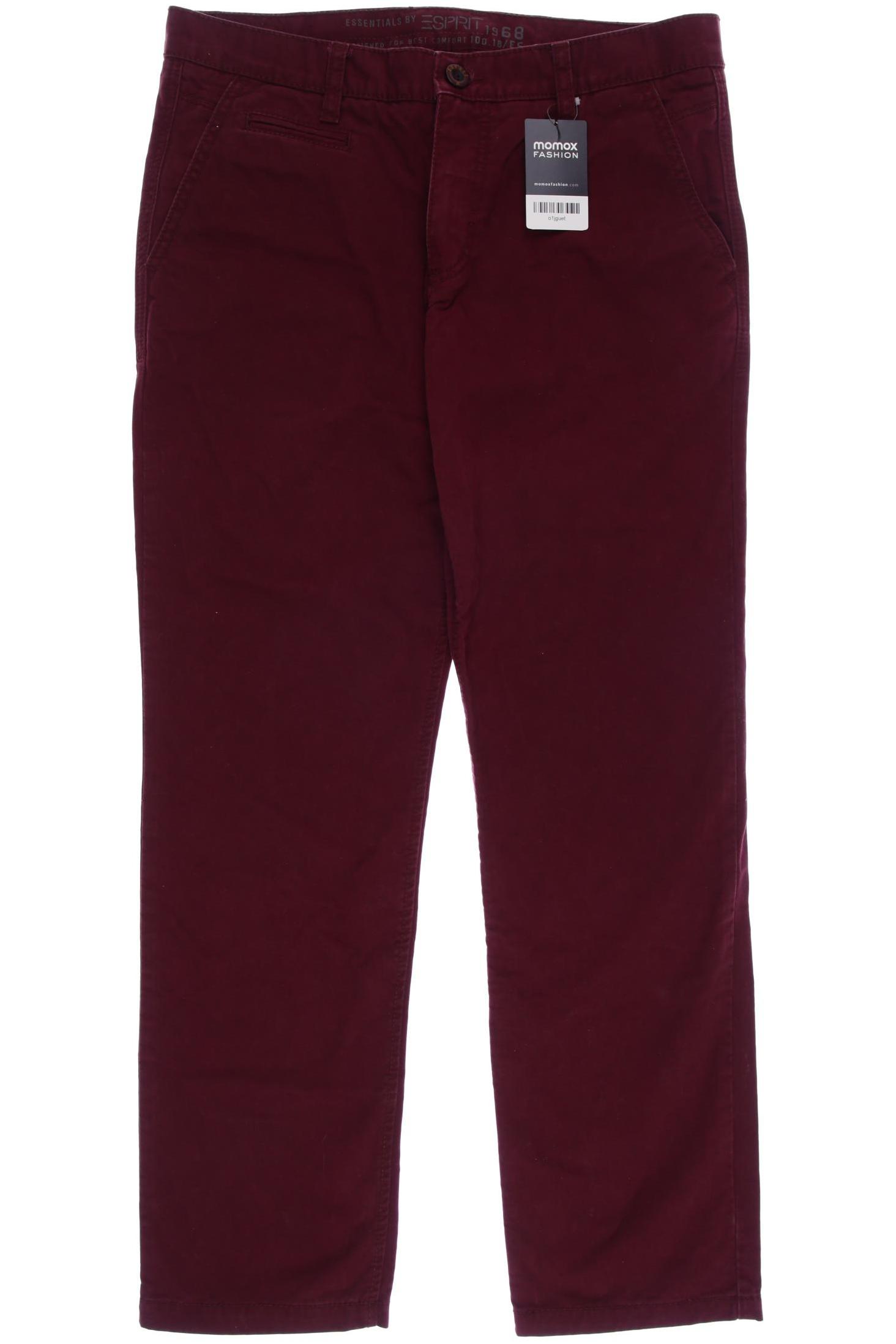 

Esprit Herren Jeans, bordeaux, Gr. 32