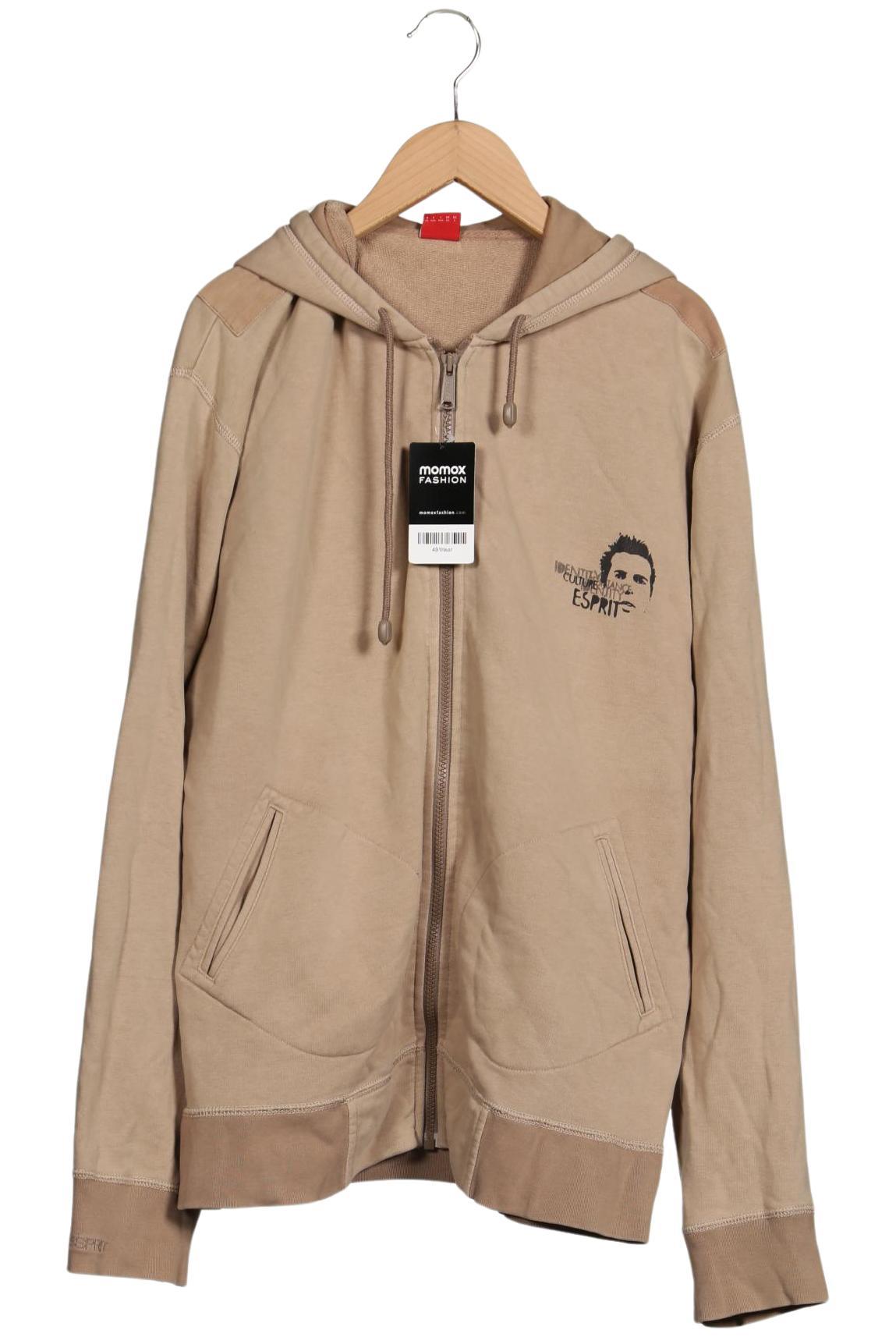 

Esprit Herren Kapuzenpullover, beige, Gr. 54