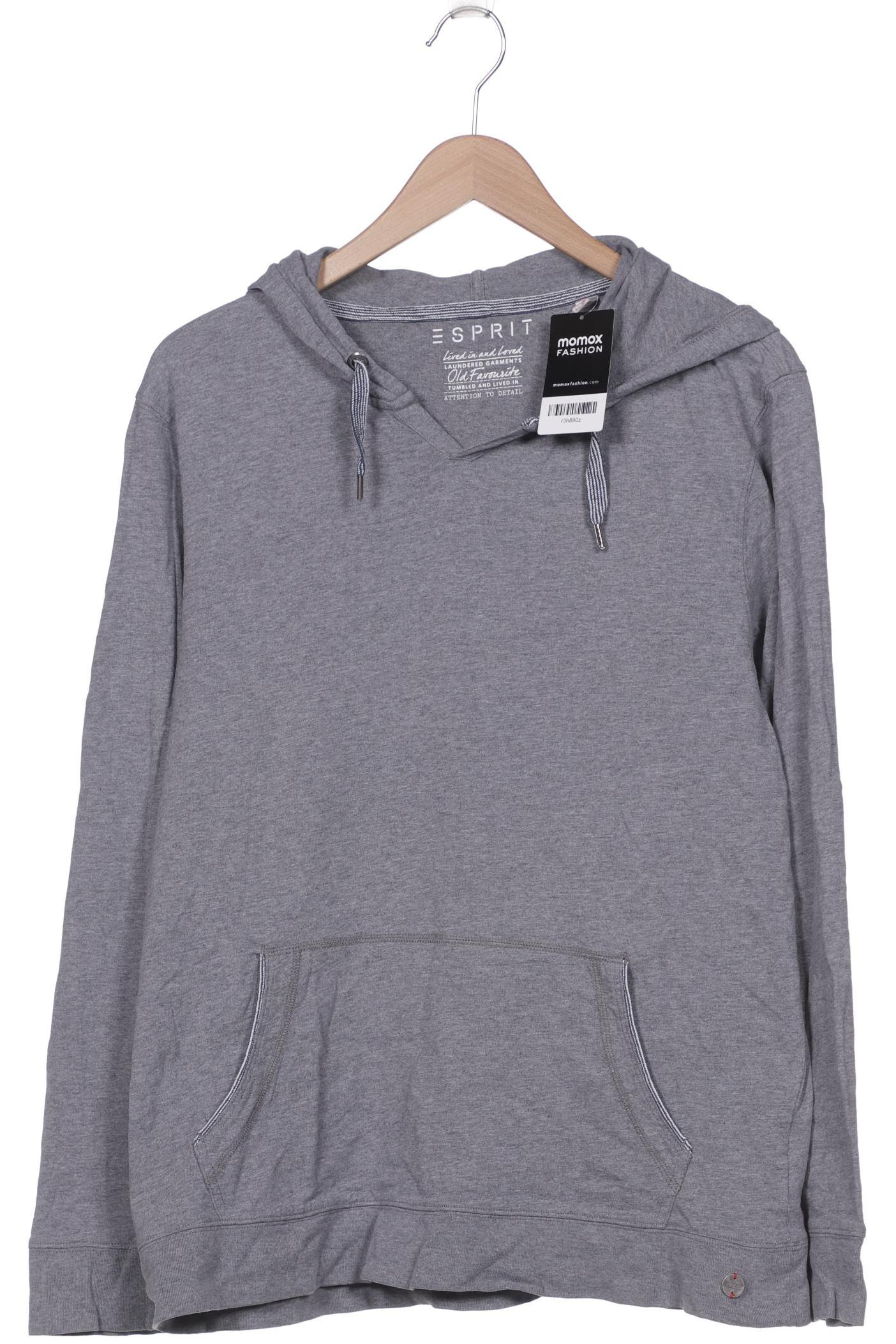 

Esprit Herren Kapuzenpullover, grau, Gr. 56