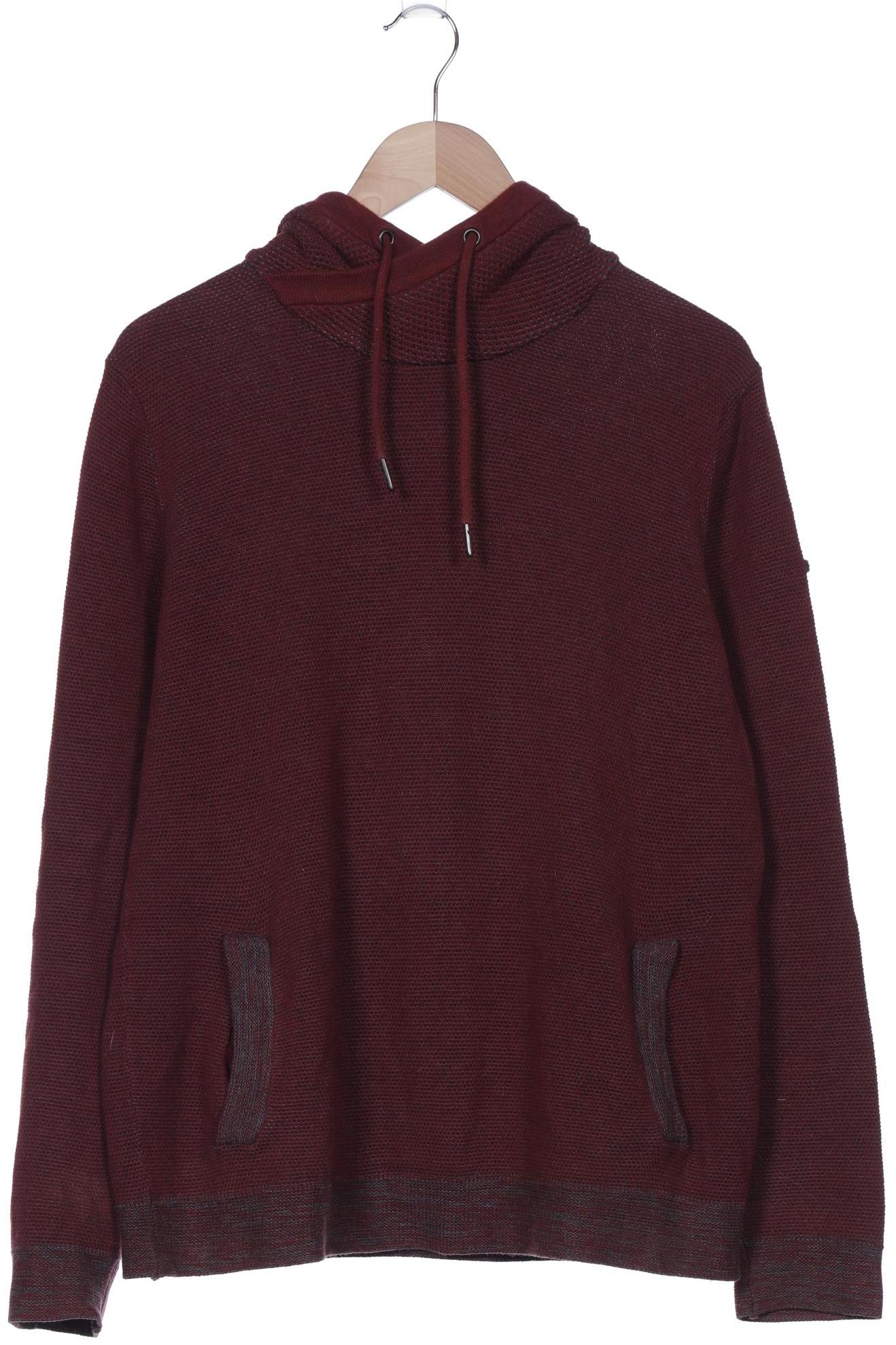 

Esprit Herren Kapuzenpullover, bordeaux, Gr. 52