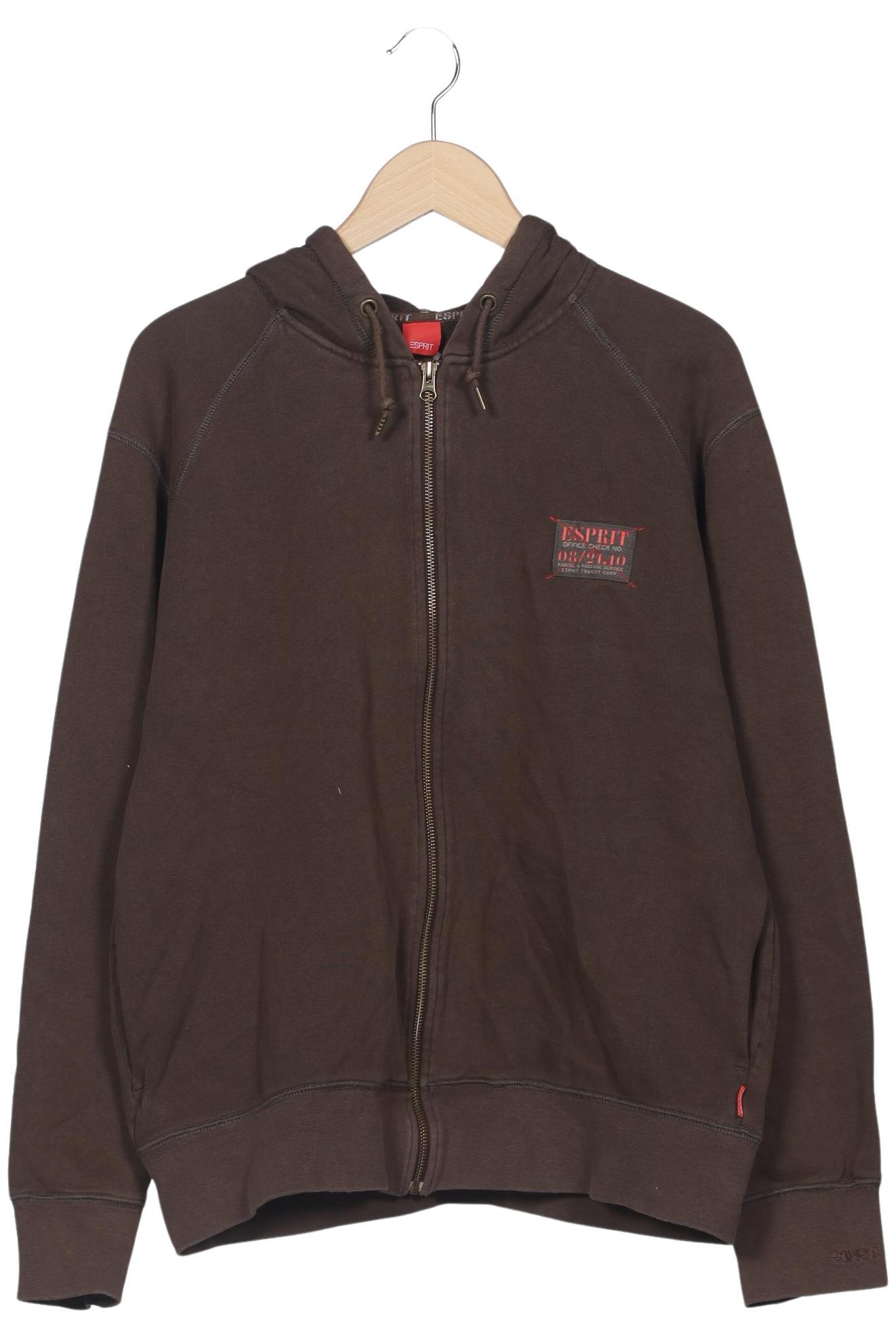 

Esprit Herren Kapuzenpullover, braun, Gr. 54