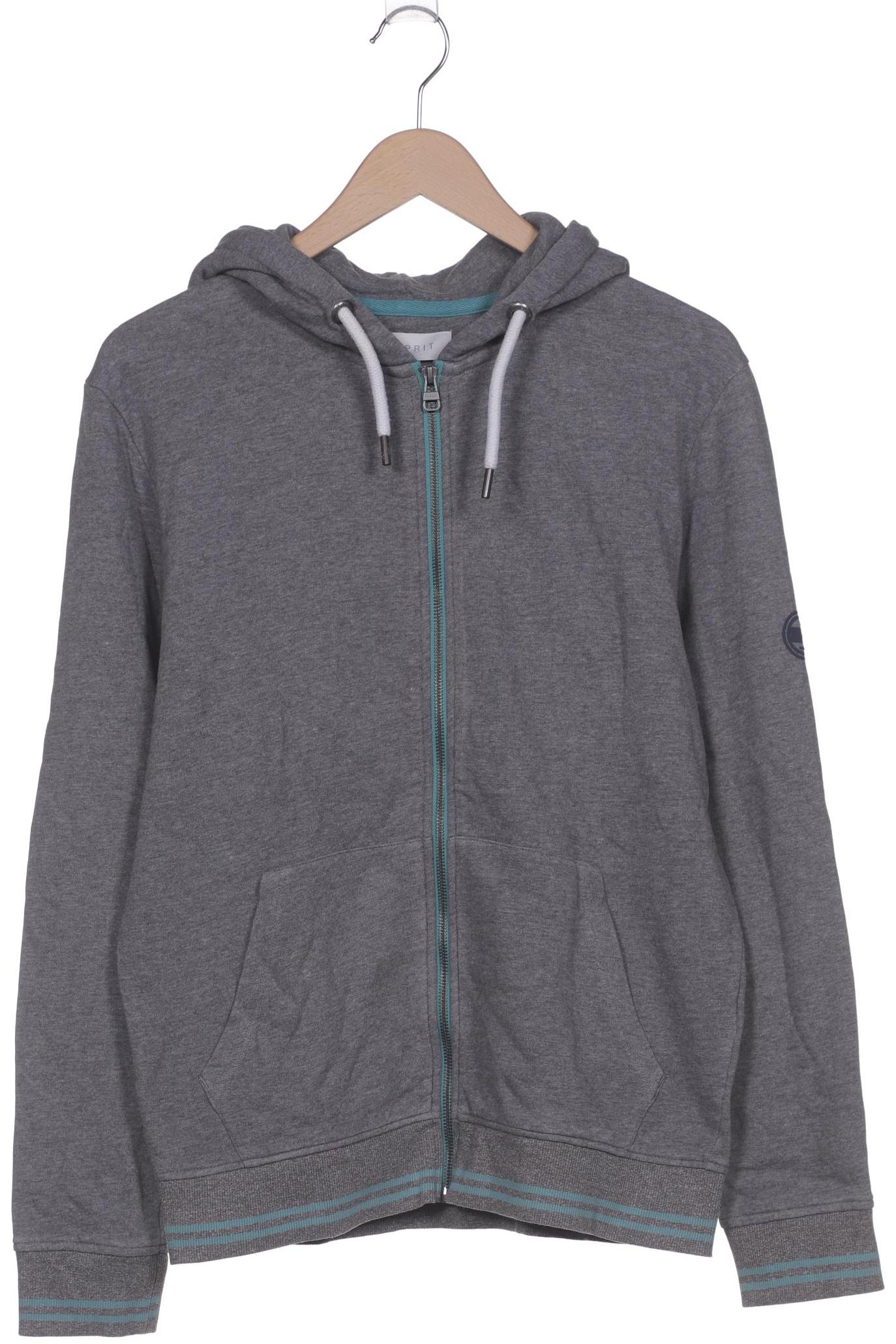 

Esprit Herren Kapuzenpullover, grau, Gr. 48