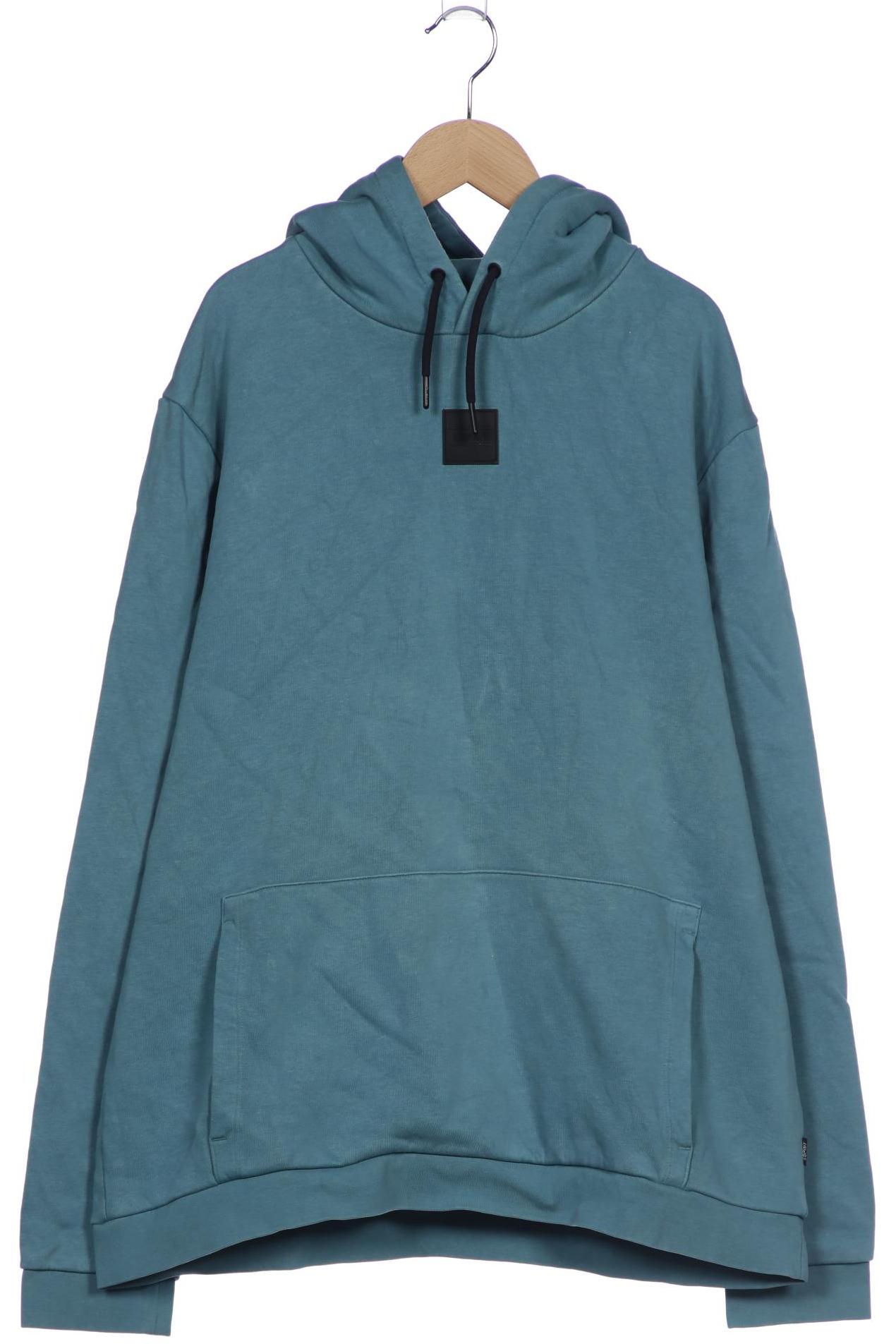 

Esprit Herren Kapuzenpullover, türkis, Gr. 54