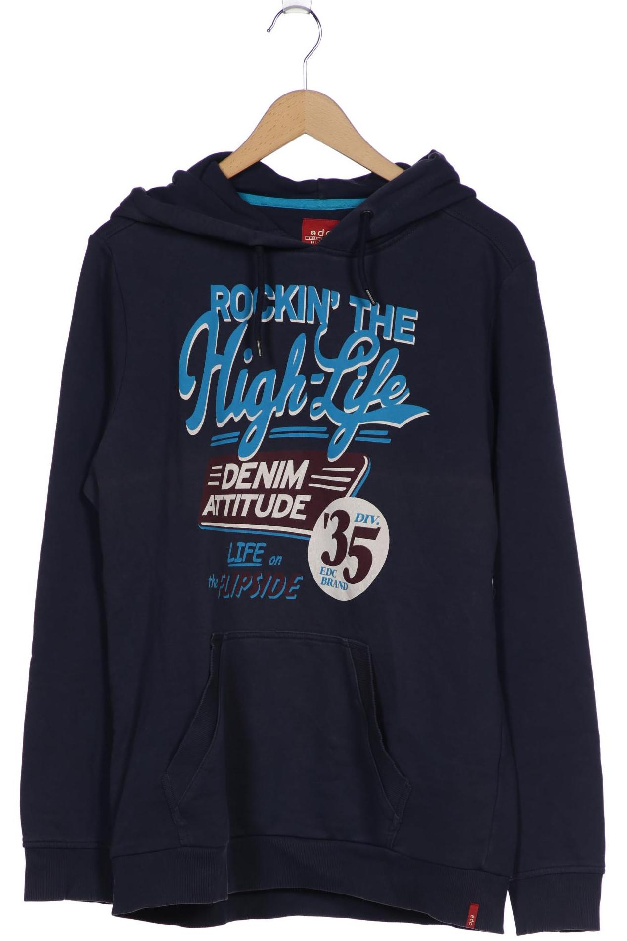 

Esprit Herren Kapuzenpullover, marineblau
