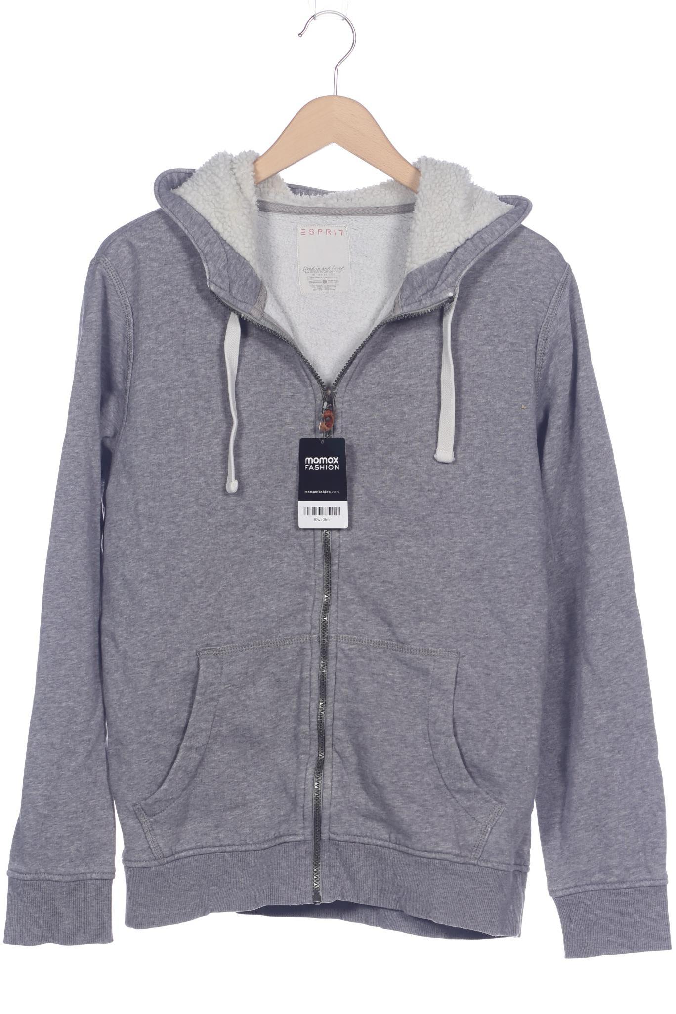 

Esprit Herren Kapuzenpullover, grau, Gr. 52