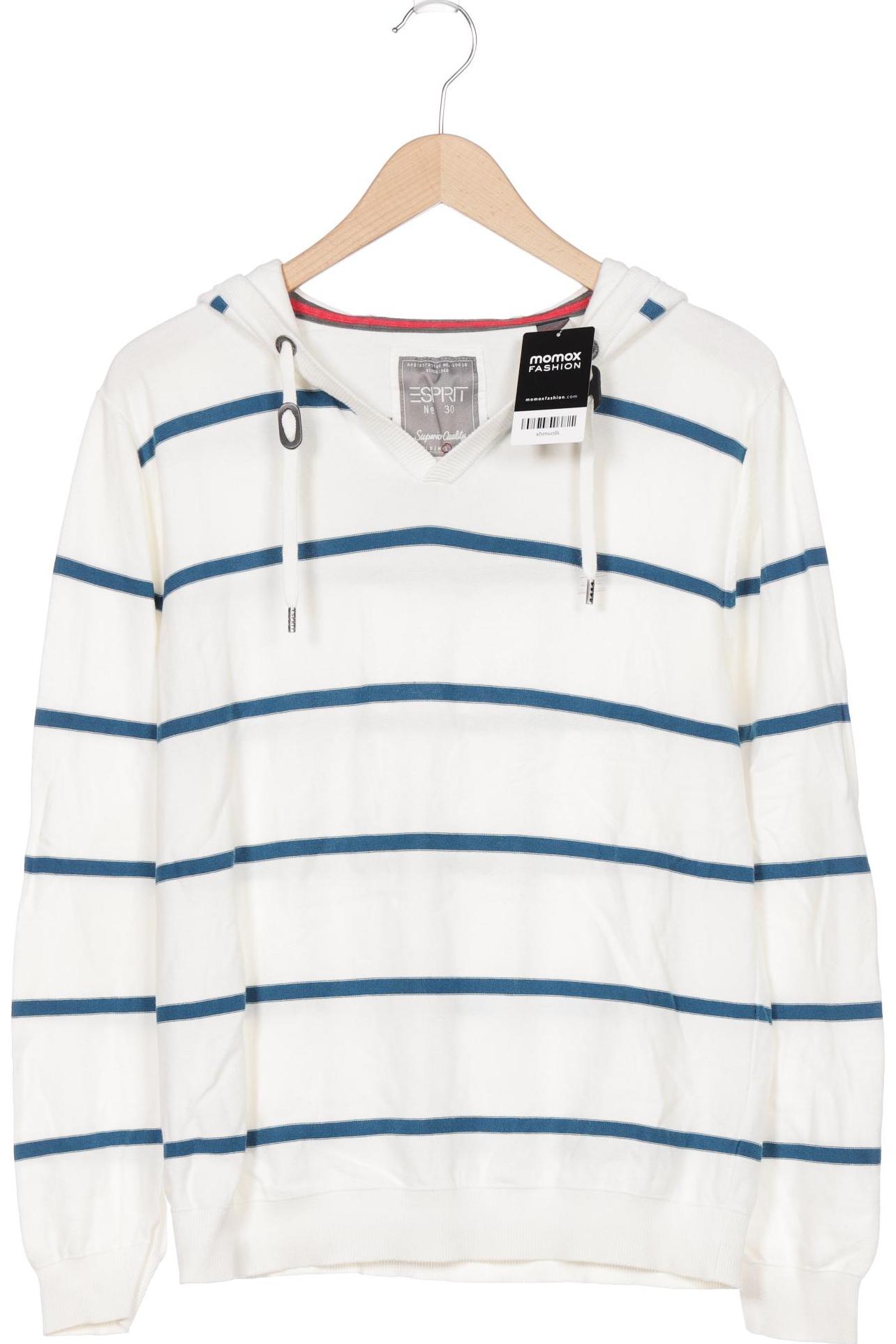 

Esprit Herren Kapuzenpullover, weiß, Gr. 52