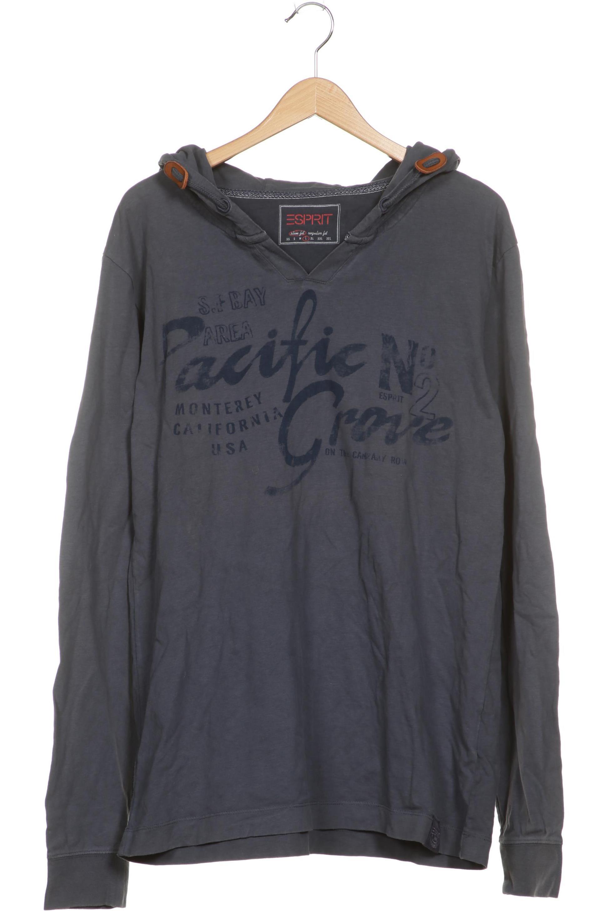 

Esprit Herren Kapuzenpullover, blau, Gr. 52