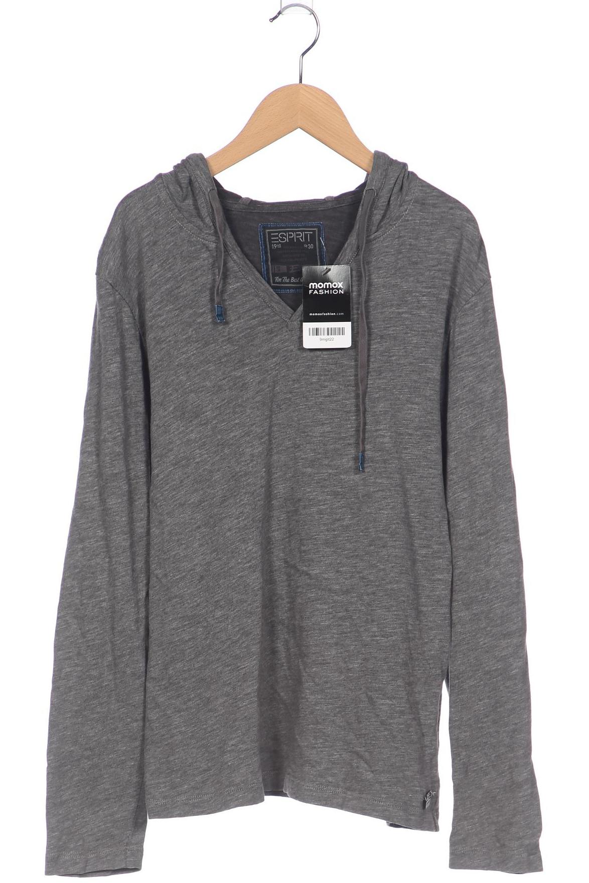 

Esprit Herren Kapuzenpullover, grau, Gr. 52