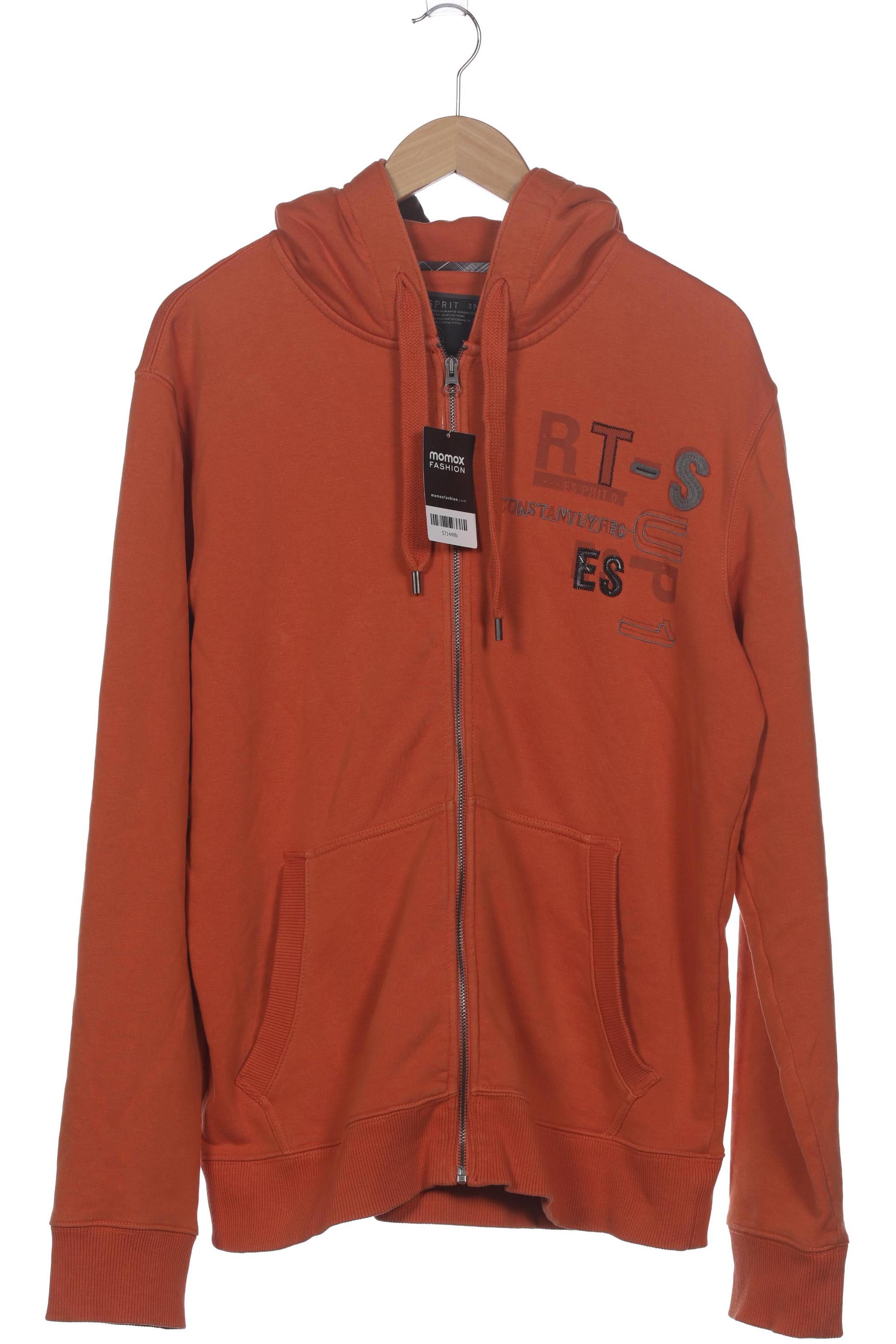 

Esprit Herren Kapuzenpullover, orange, Gr. 54