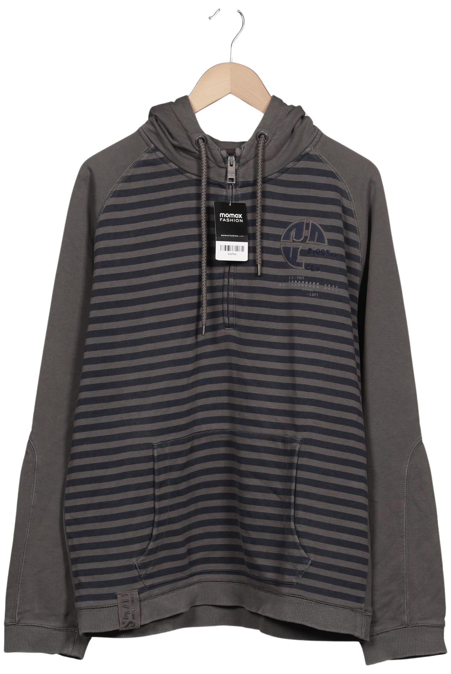 

Esprit Herren Kapuzenpullover, grau, Gr. 56