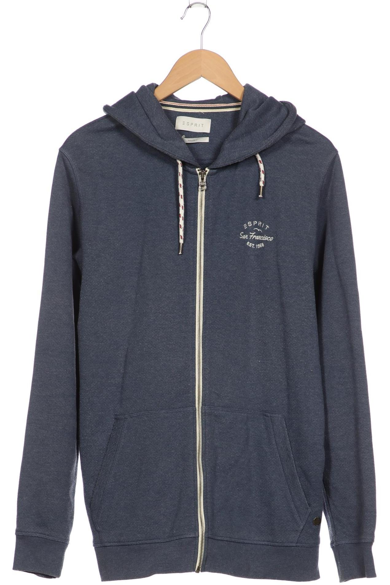 

Esprit Herren Kapuzenpullover, blau, Gr. 54