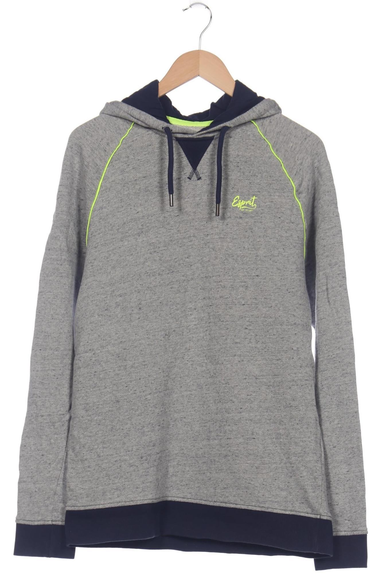 

Esprit Herren Kapuzenpullover, grau, Gr. 52