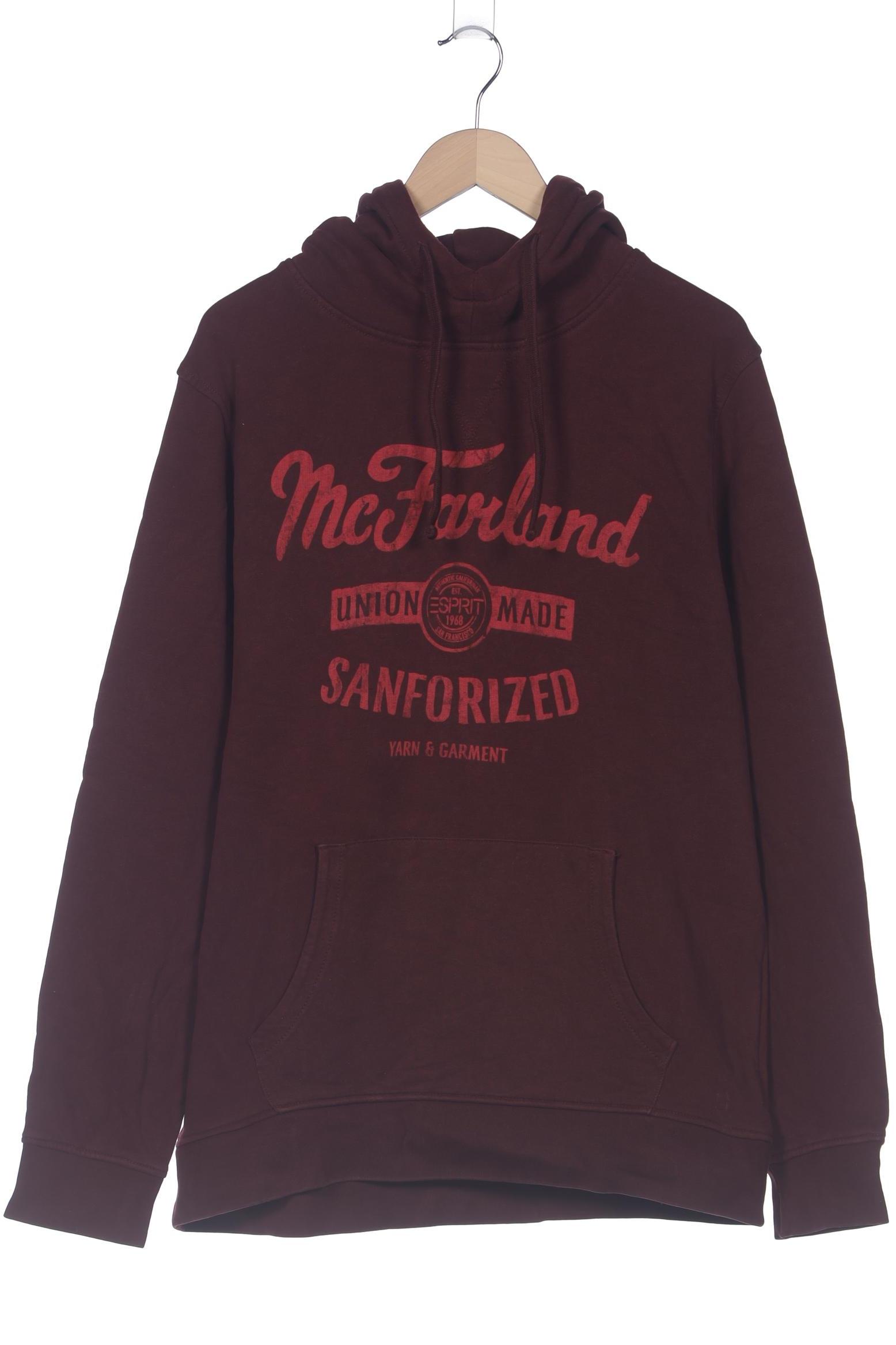 Thumbnail - Esprit Herren Kapuzenpullover, bordeaux, Gr. 56