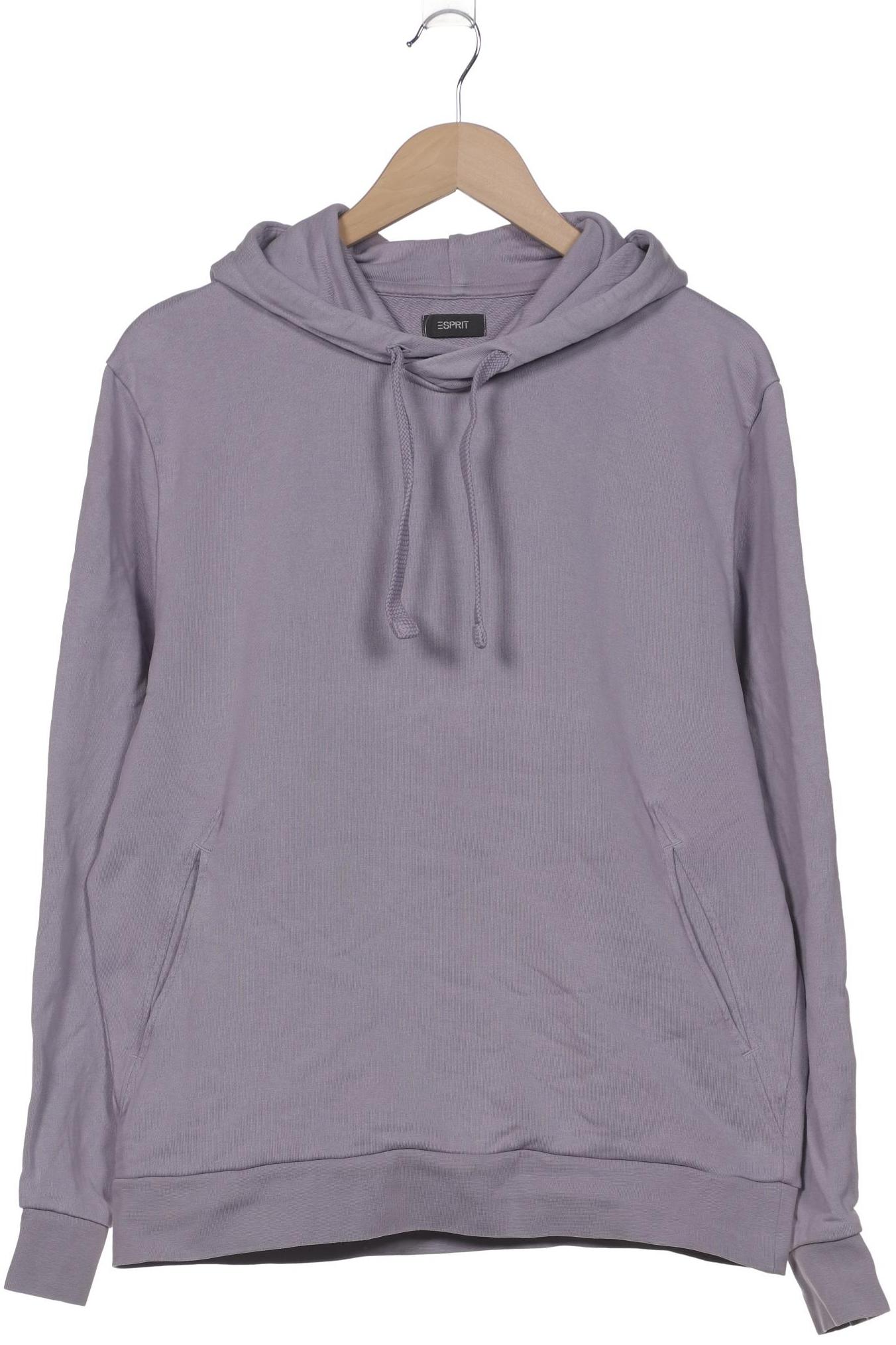 

Esprit Herren Kapuzenpullover, flieder, Gr. 48