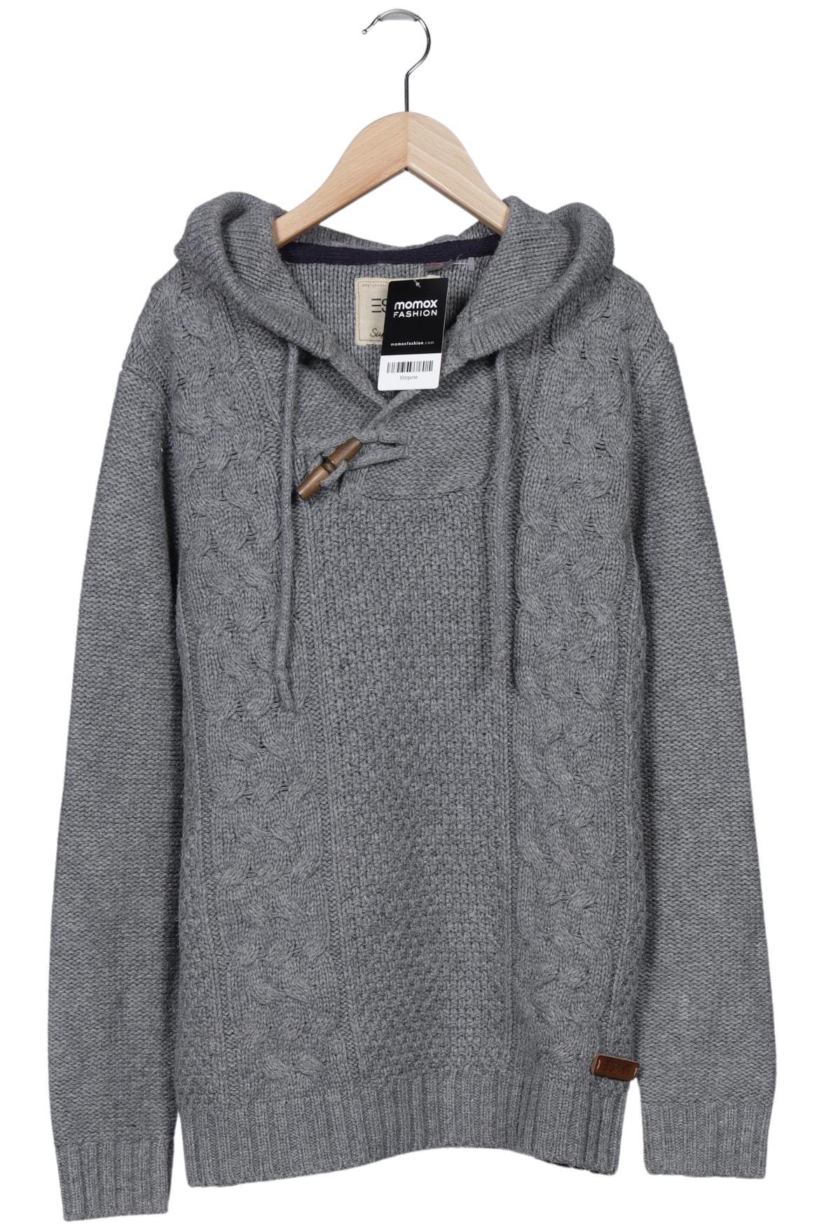 

Esprit Herren Kapuzenpullover, grau, Gr. 46