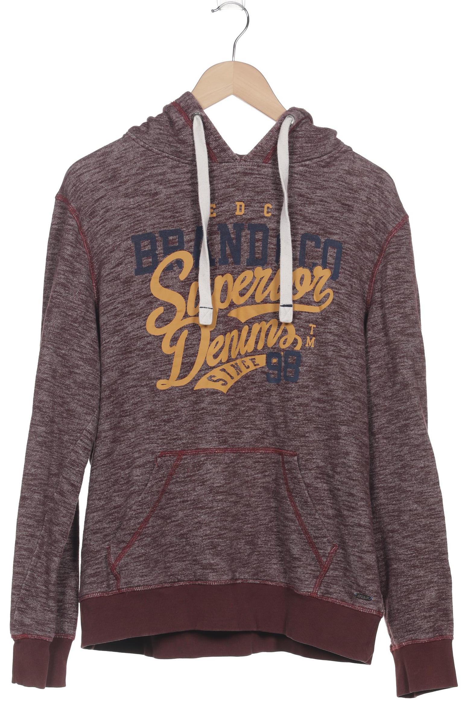

Esprit Herren Kapuzenpullover, bordeaux, Gr. 52