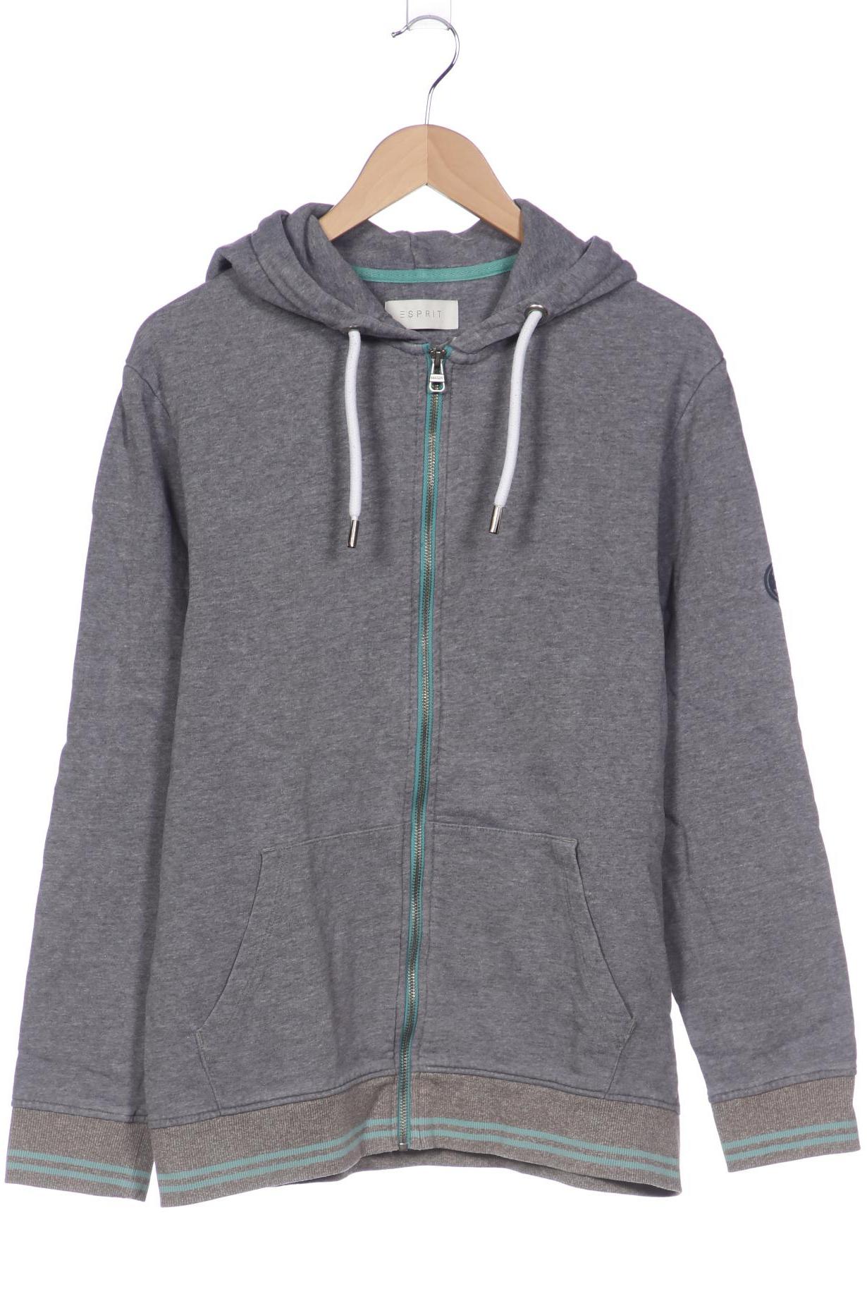 

Esprit Herren Kapuzenpullover, grau, Gr. 52