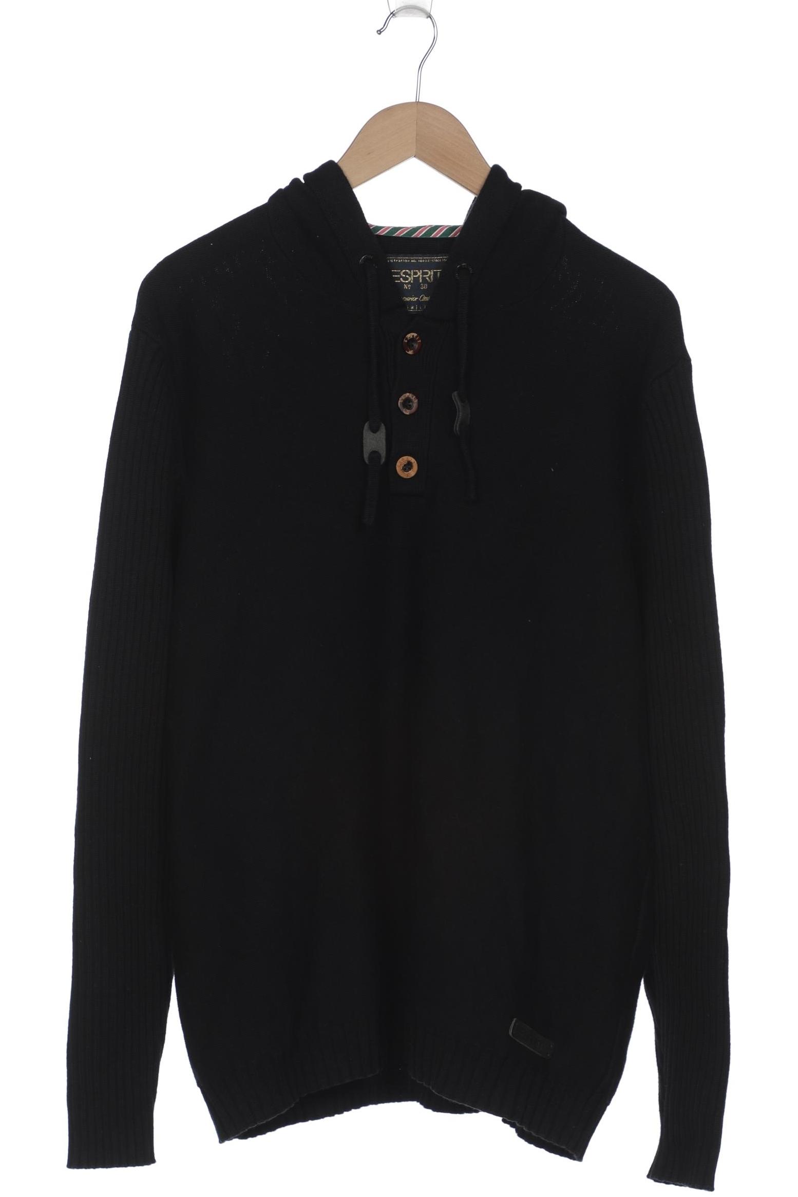 

Esprit Herren Kapuzenpullover, schwarz, Gr. 54