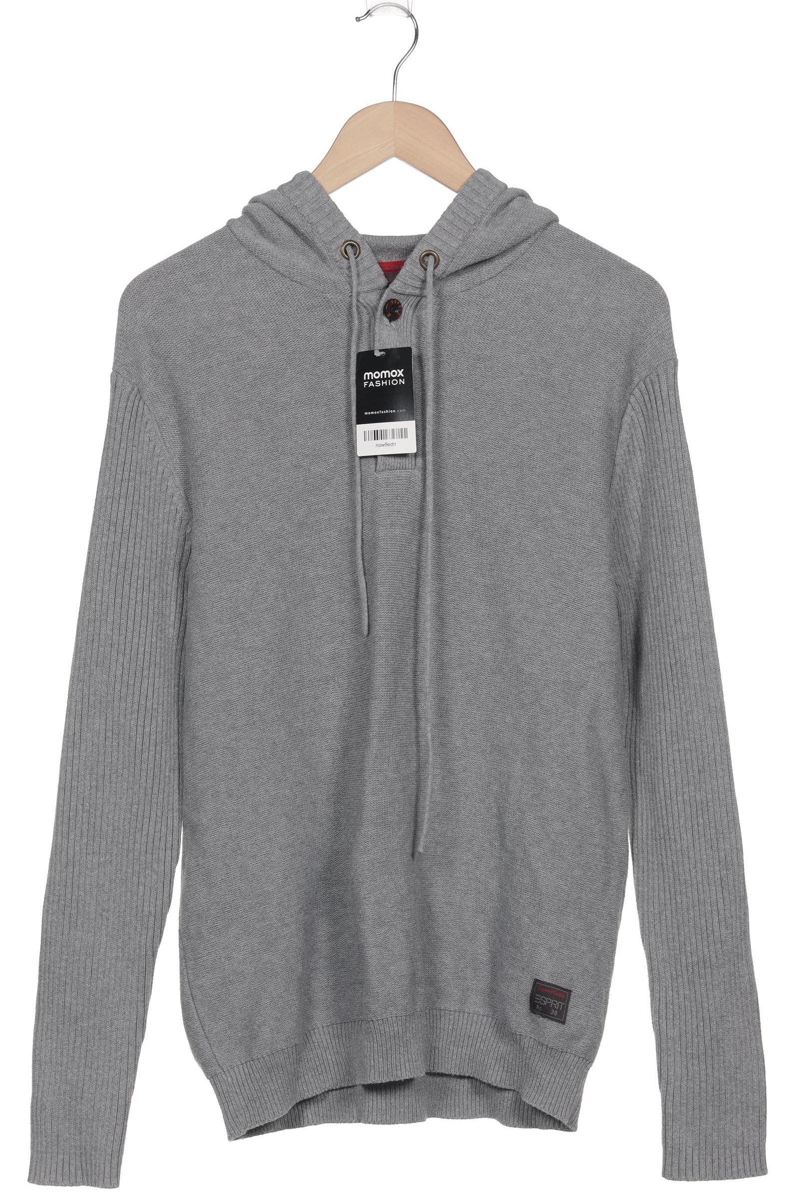 

Esprit Herren Kapuzenpullover, grau, Gr. 52