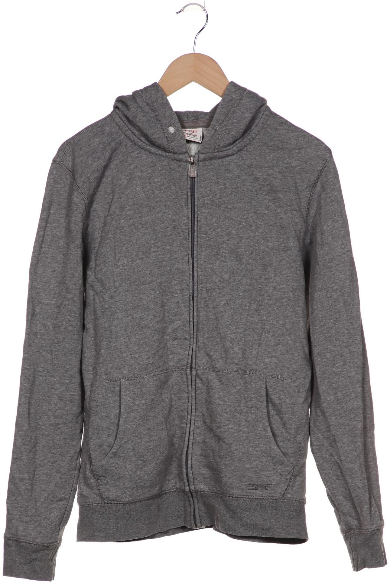 

Esprit Herren Kapuzenpullover, grau, Gr. 52