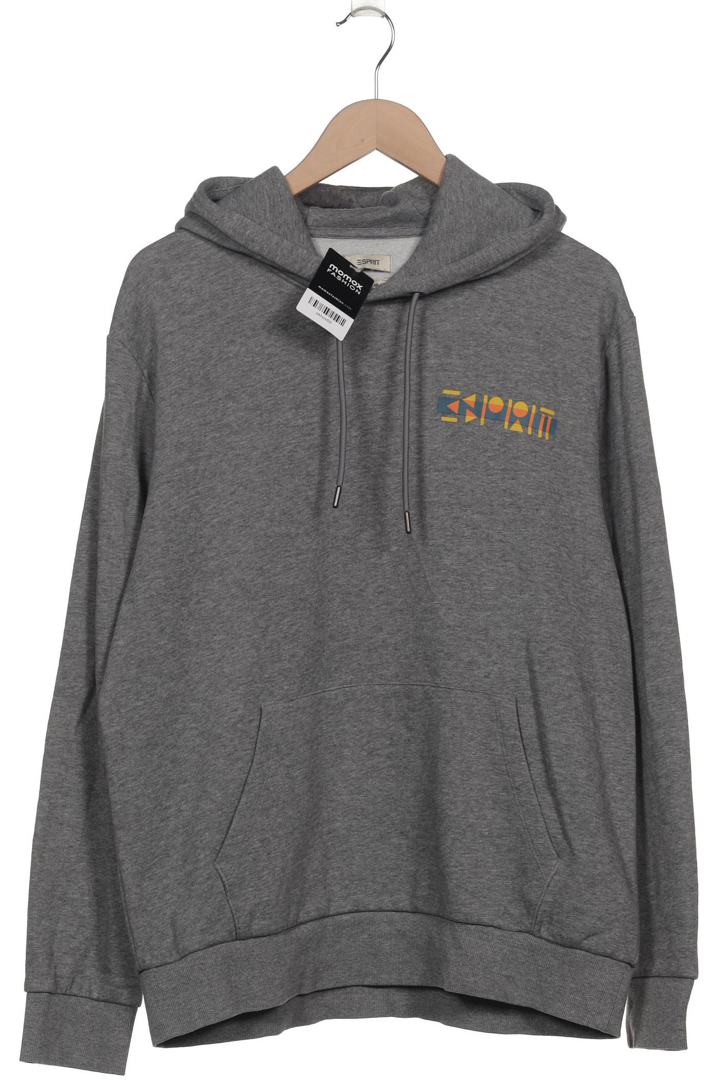 

Esprit Herren Kapuzenpullover, grau, Gr. 52