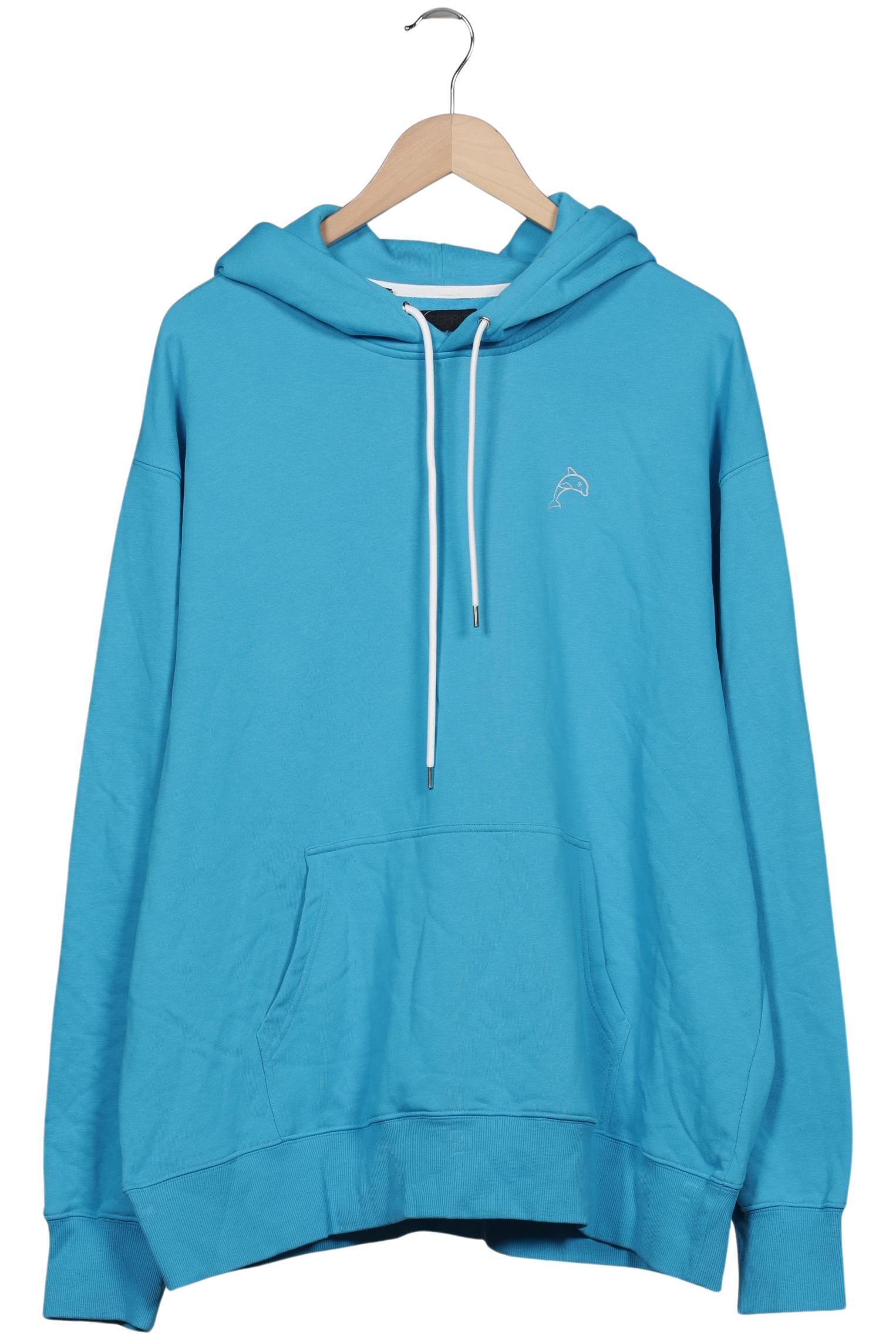 

Esprit Herren Kapuzenpullover, blau, Gr. 56