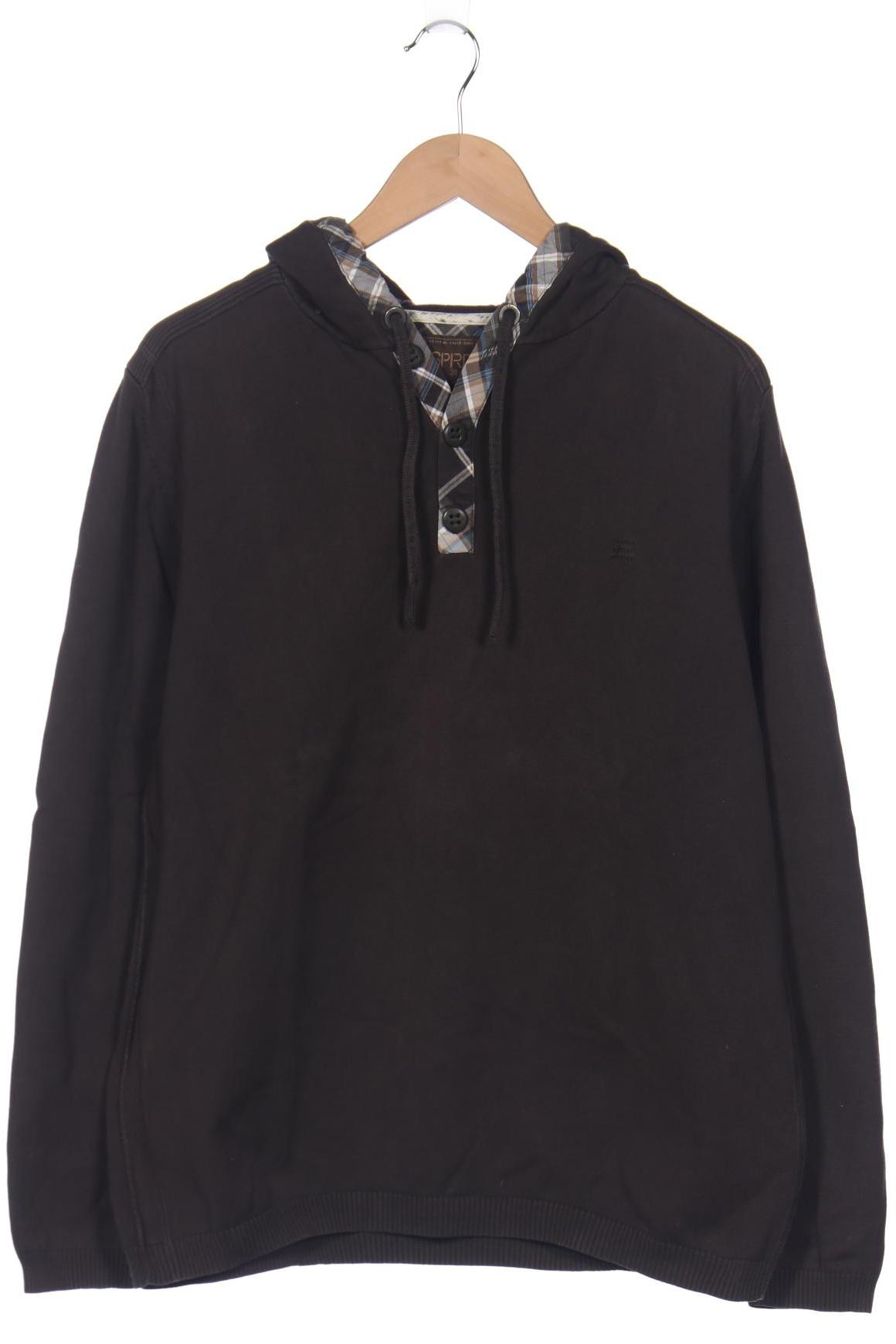 

Esprit Herren Kapuzenpullover, braun, Gr. 54