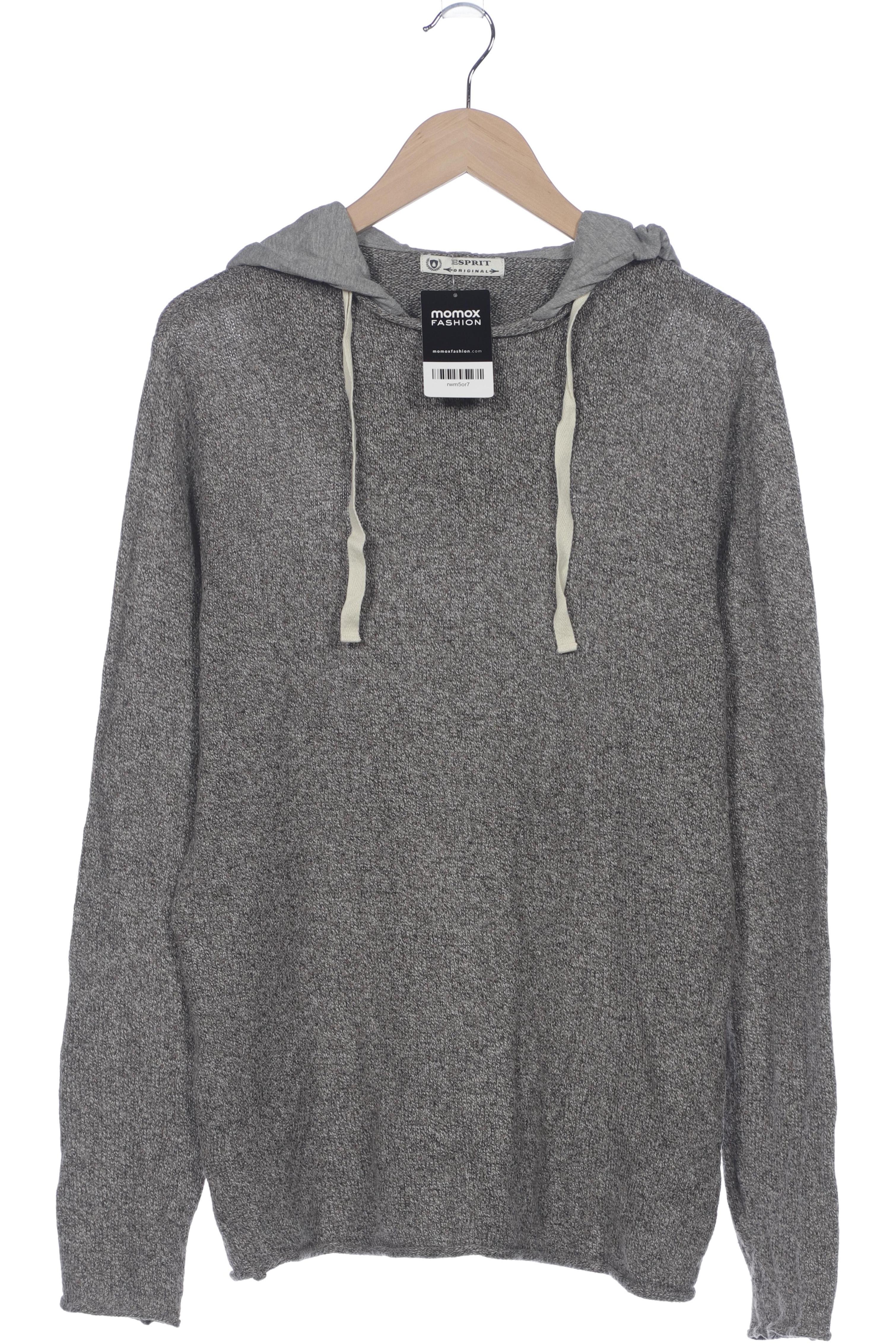 

Esprit Herren Kapuzenpullover, grau, Gr. 48