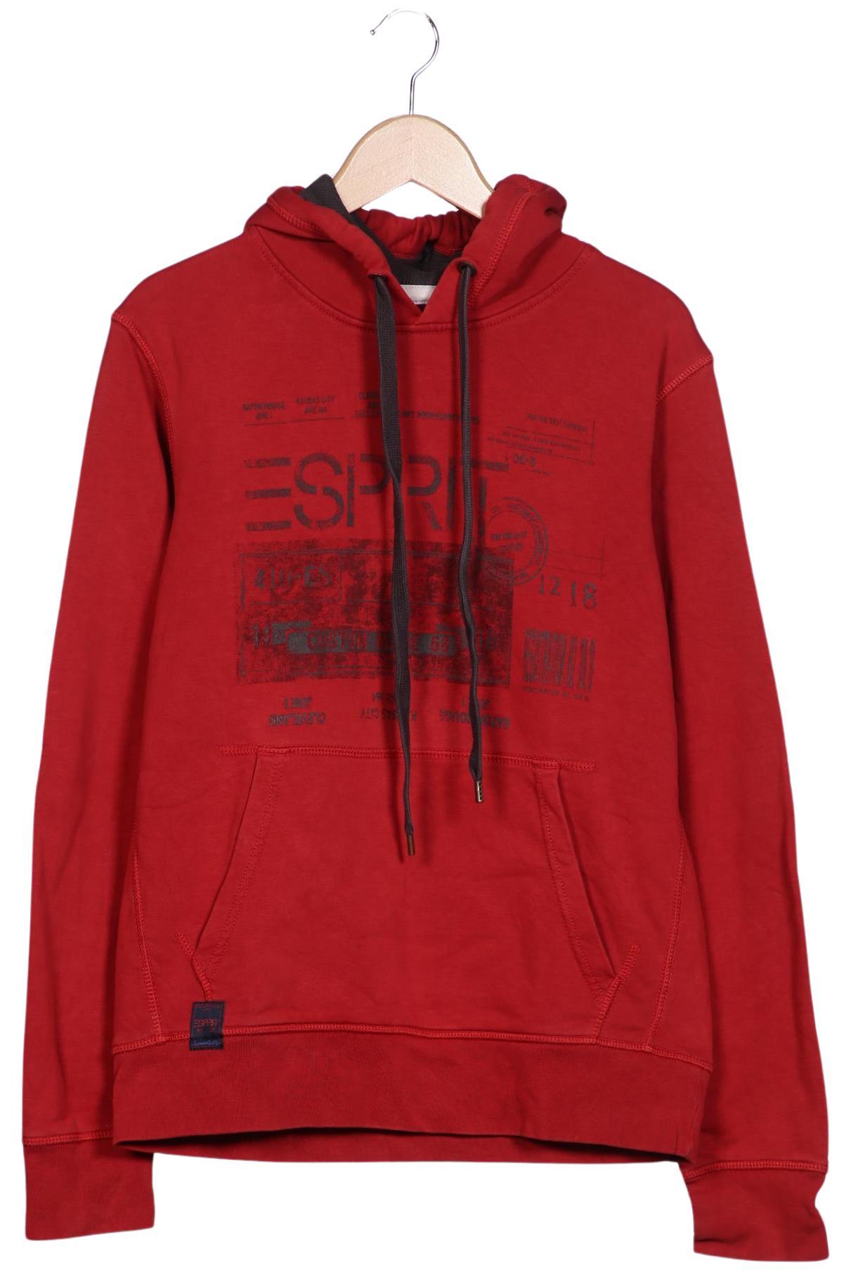 

Esprit Herren Kapuzenpullover, rot, Gr. 48