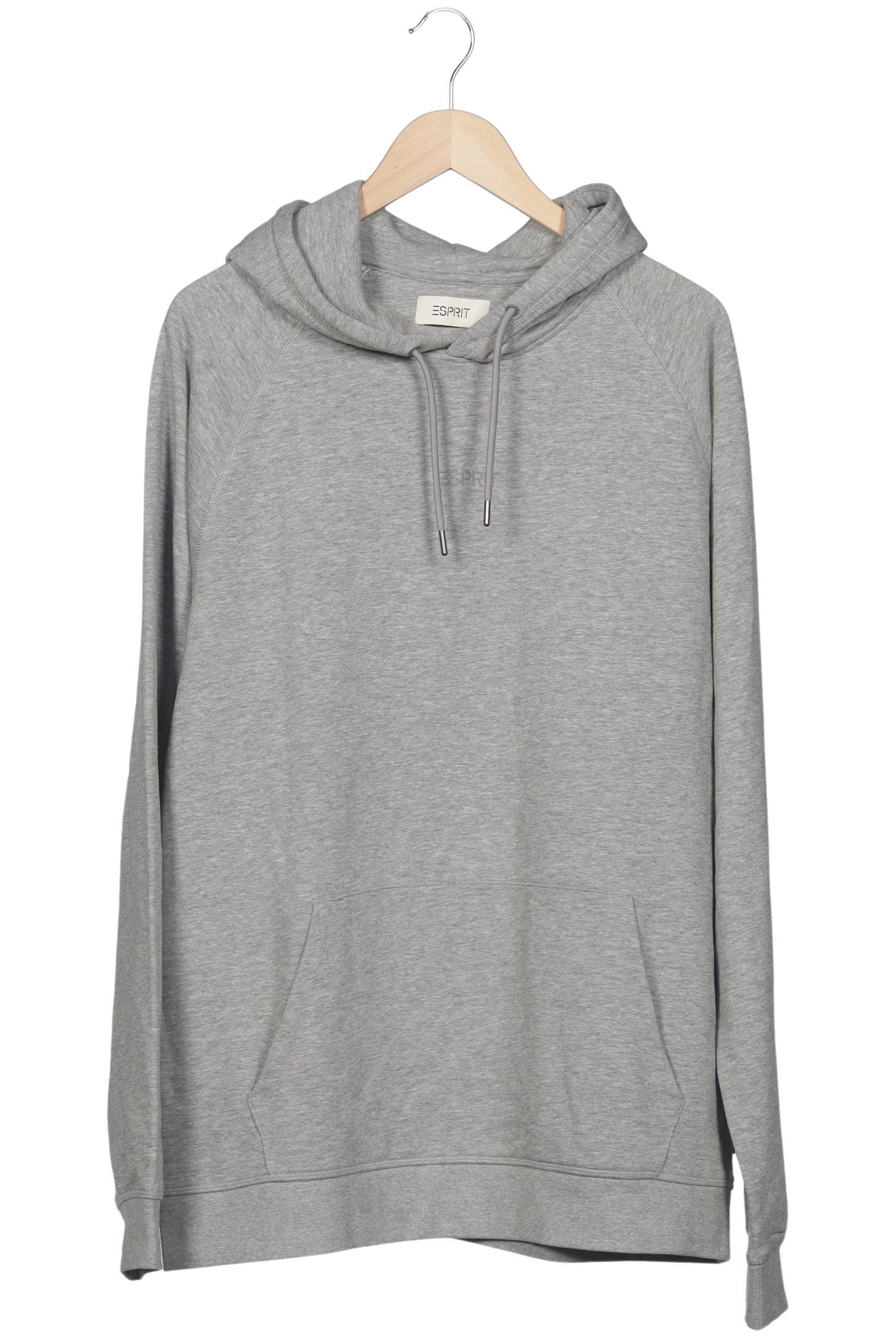 

Esprit Herren Kapuzenpullover, grau, Gr. 56