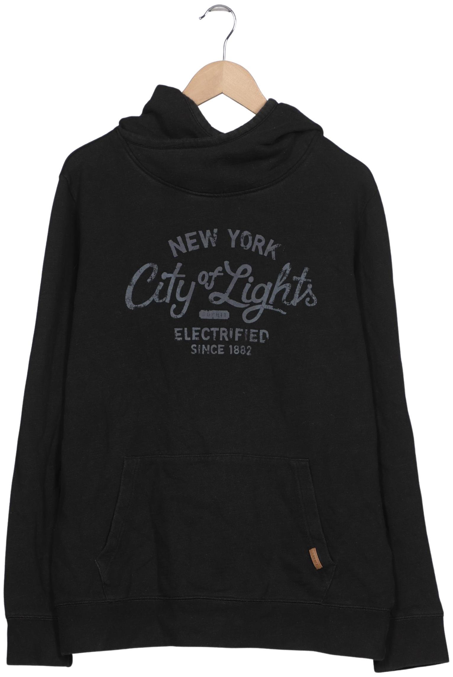 

Esprit Herren Kapuzenpullover, schwarz, Gr. 54