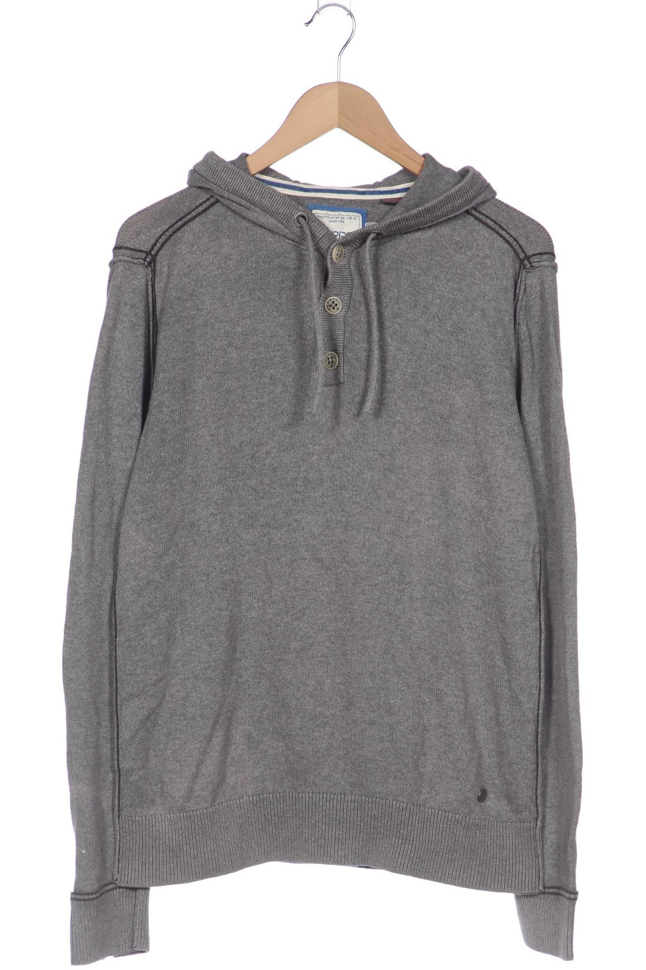

Esprit Herren Kapuzenpullover, grau, Gr. 52