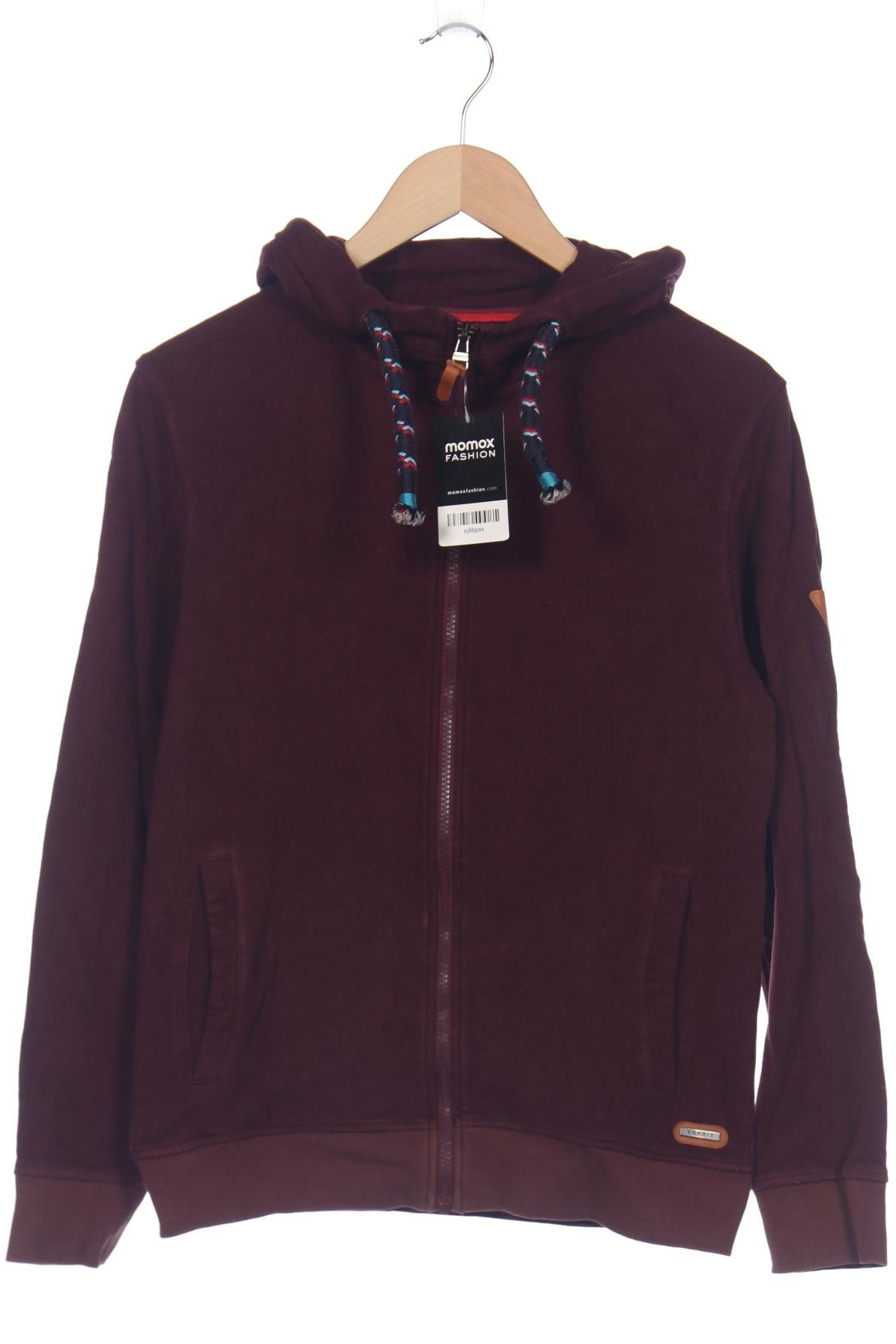 

Esprit Herren Kapuzenpullover, bordeaux, Gr. 46