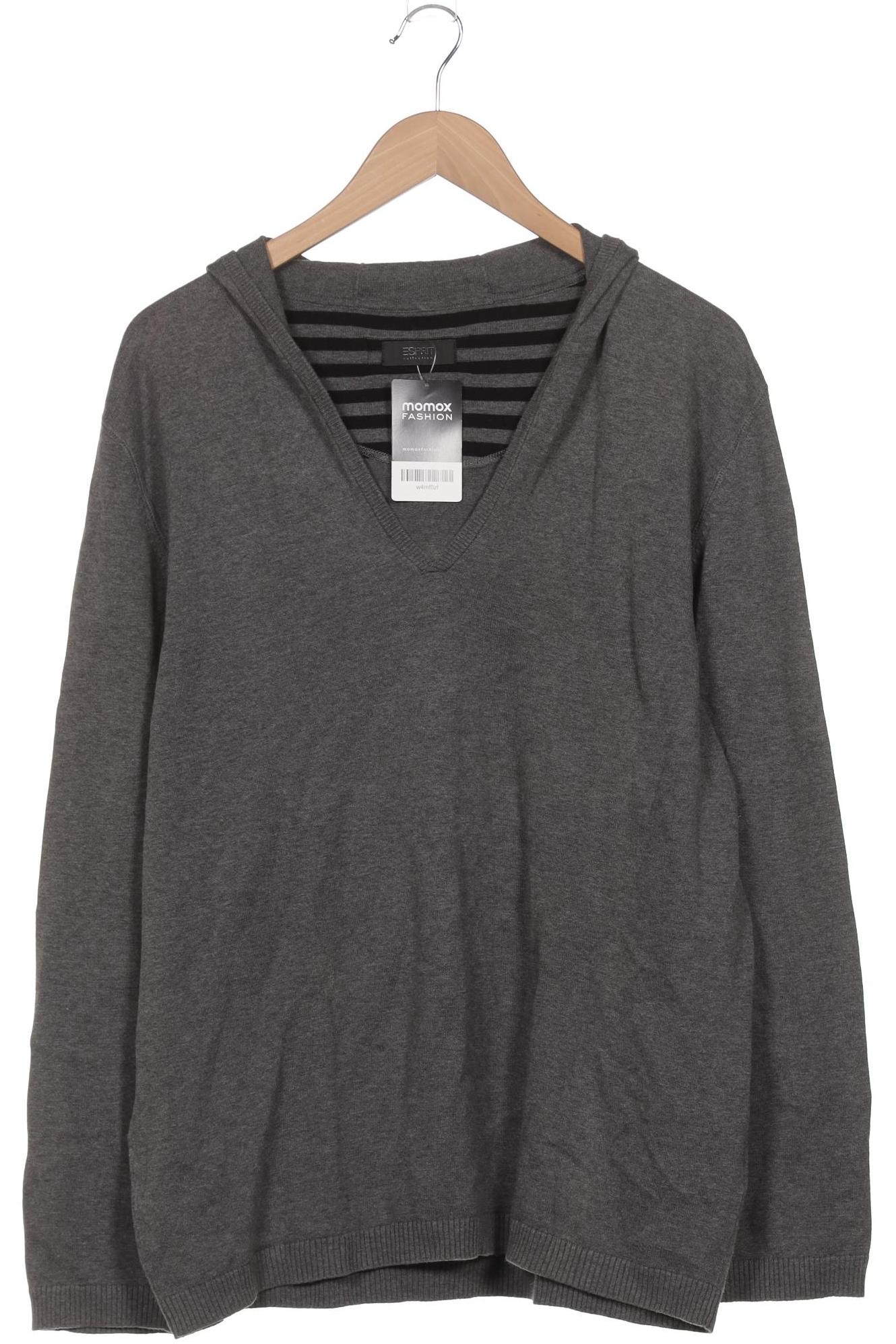 

Esprit Herren Kapuzenpullover, grau, Gr. 56