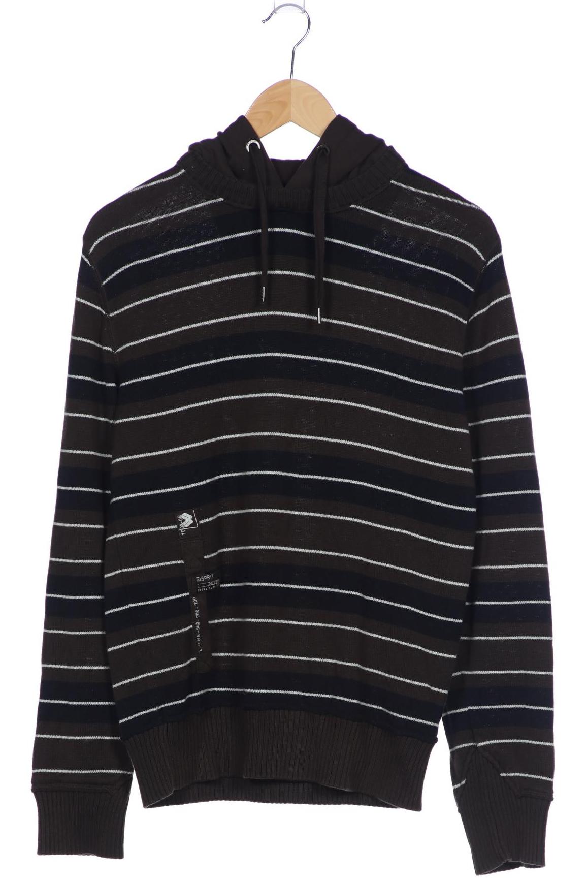 

Esprit Herren Kapuzenpullover, braun, Gr. 46