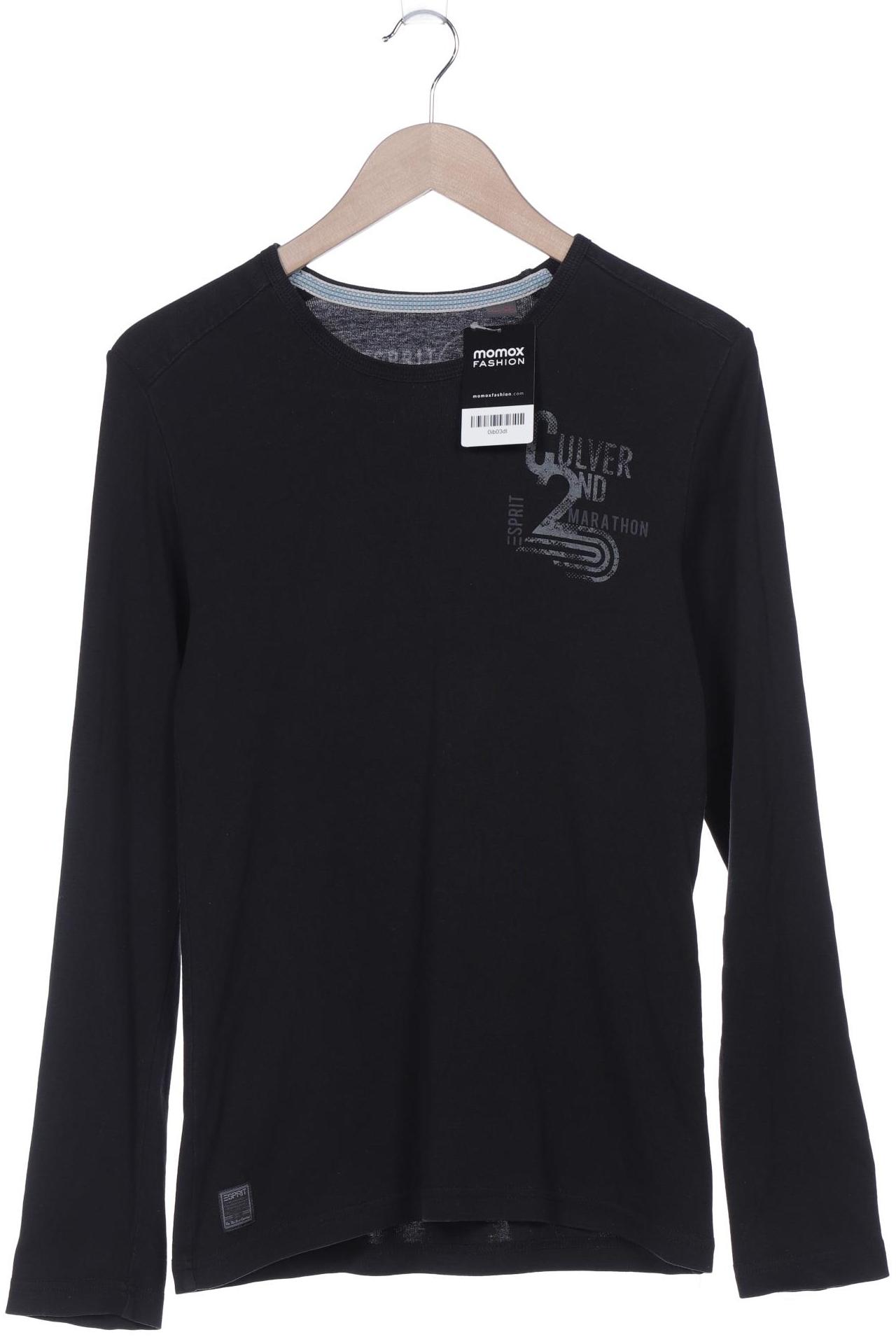 

Esprit Herren Langarmshirt, schwarz, Gr. 48