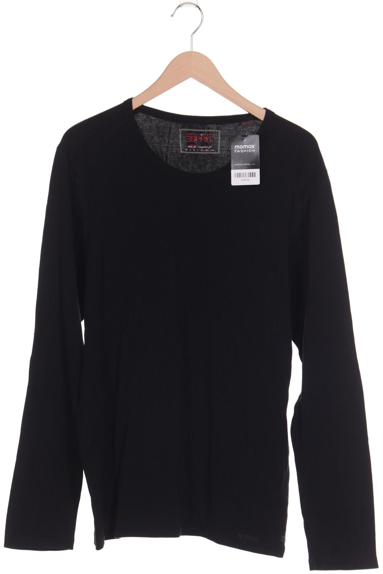 

Esprit Herren Langarmshirt, schwarz, Gr. 56