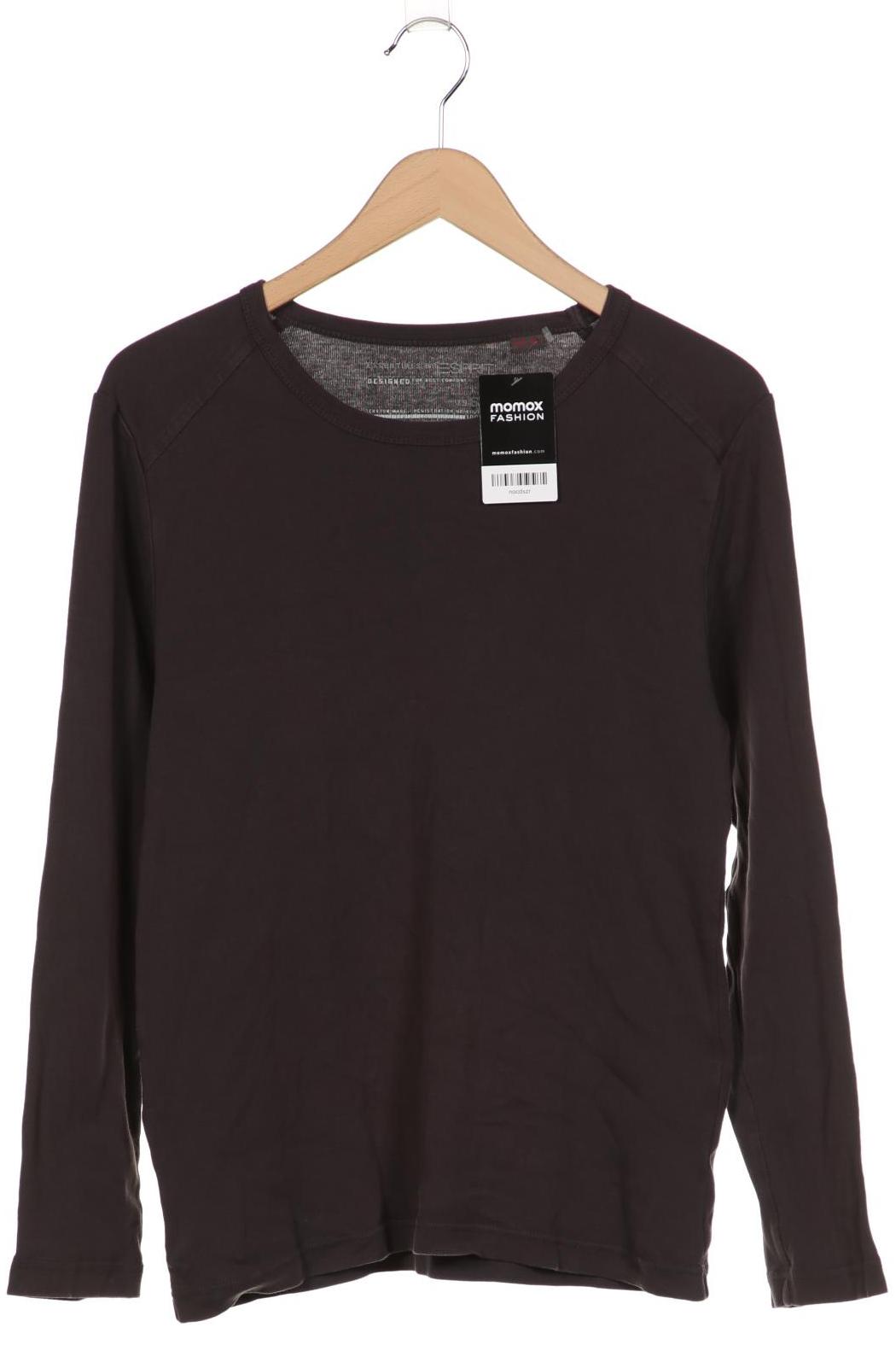 

Esprit Herren Langarmshirt, braun, Gr. 52