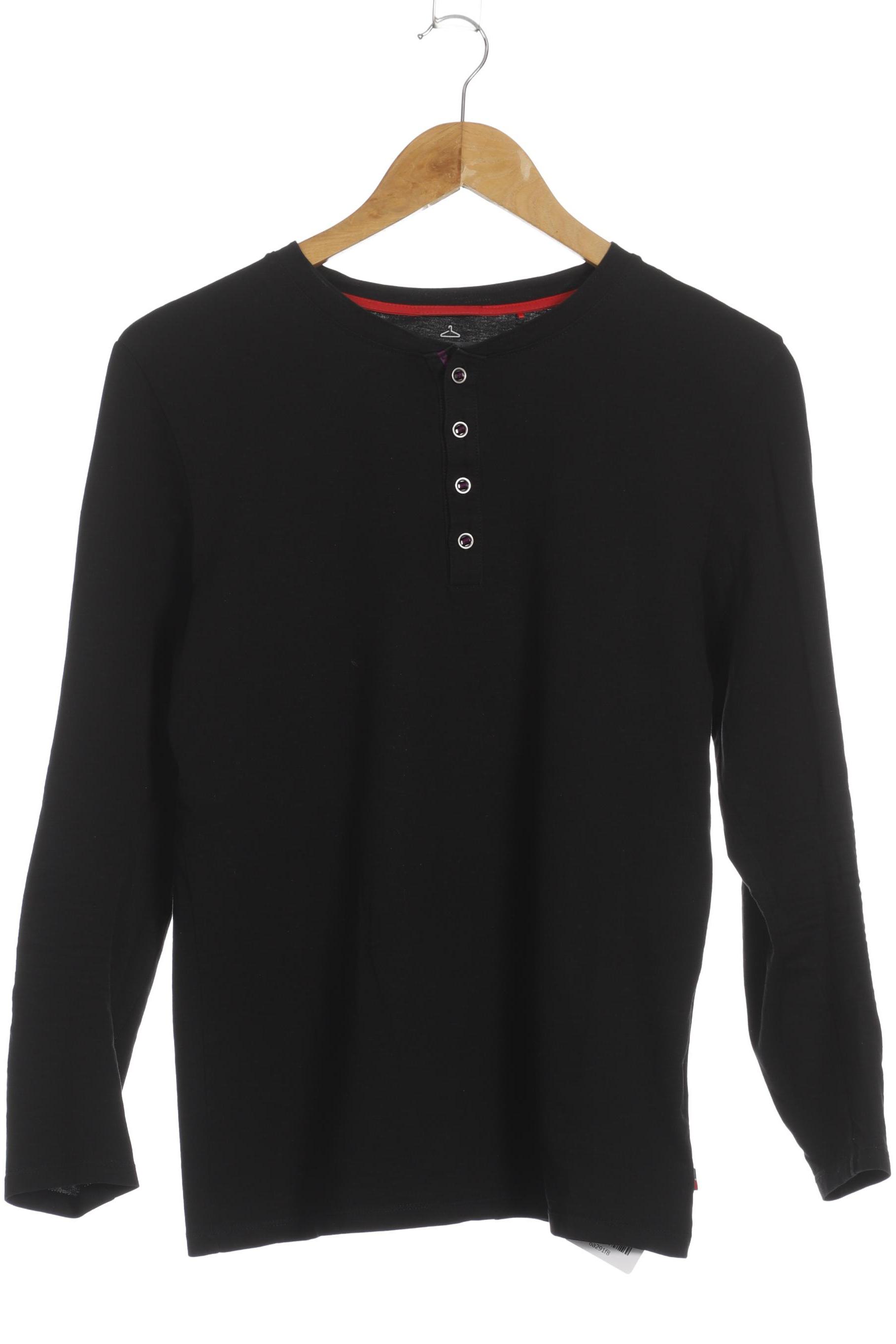 

Esprit Herren Langarmshirt, schwarz, Gr. 46