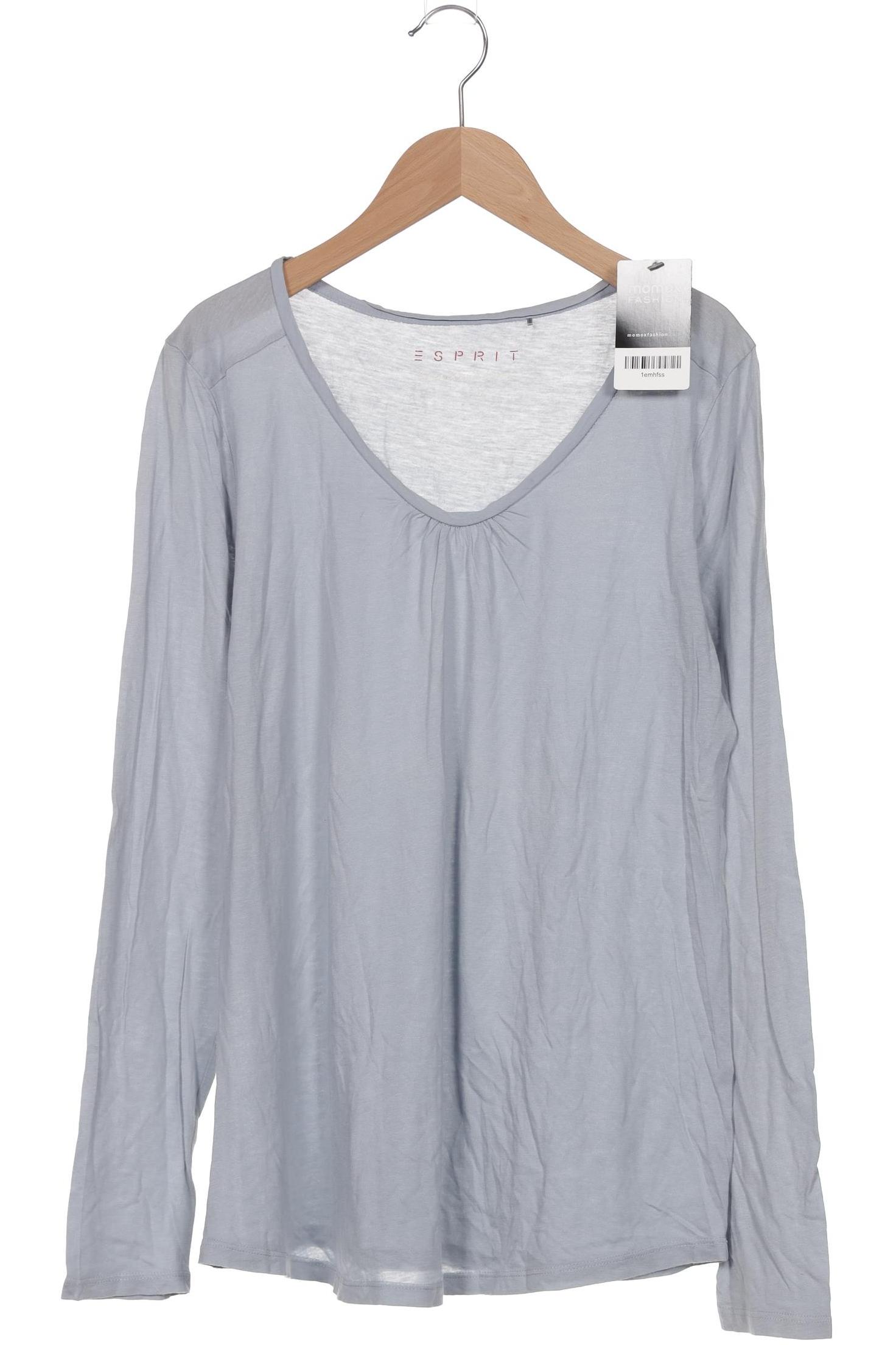 

Esprit Herren Langarmshirt, blau, Gr. 52